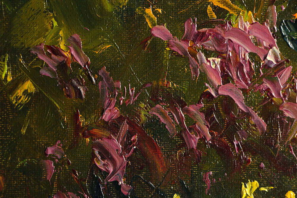 Gerhard Neswadba Oil Painting on Canvas "Amalfi"