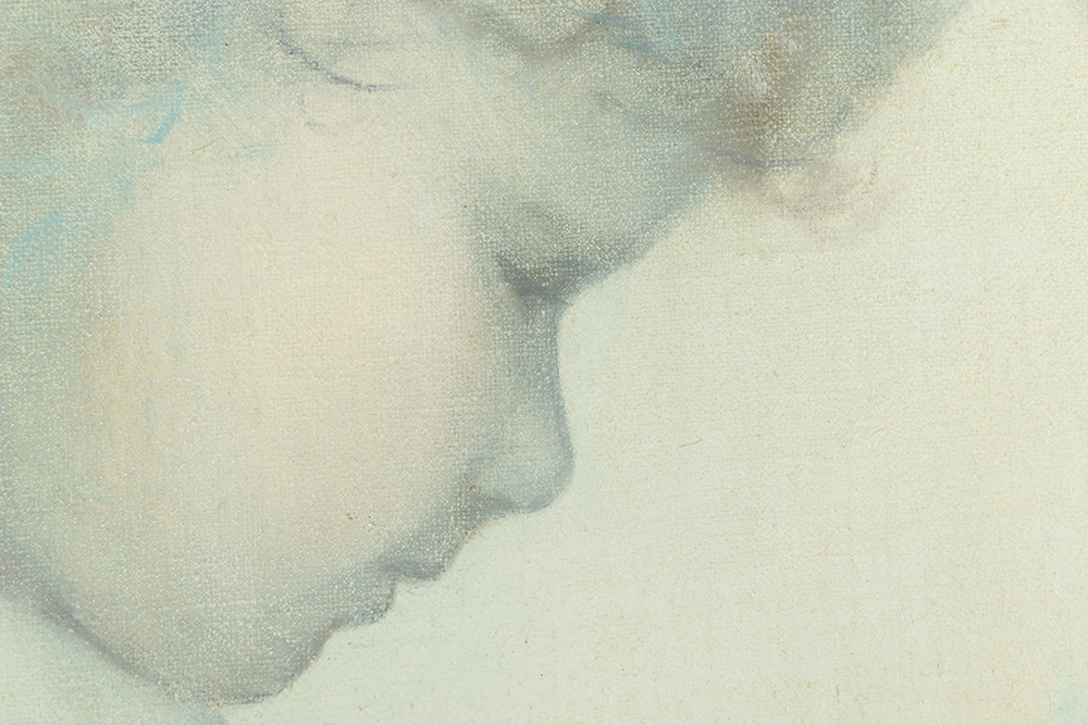 Pat Zenda Oil Painting on Canvas "Girl"