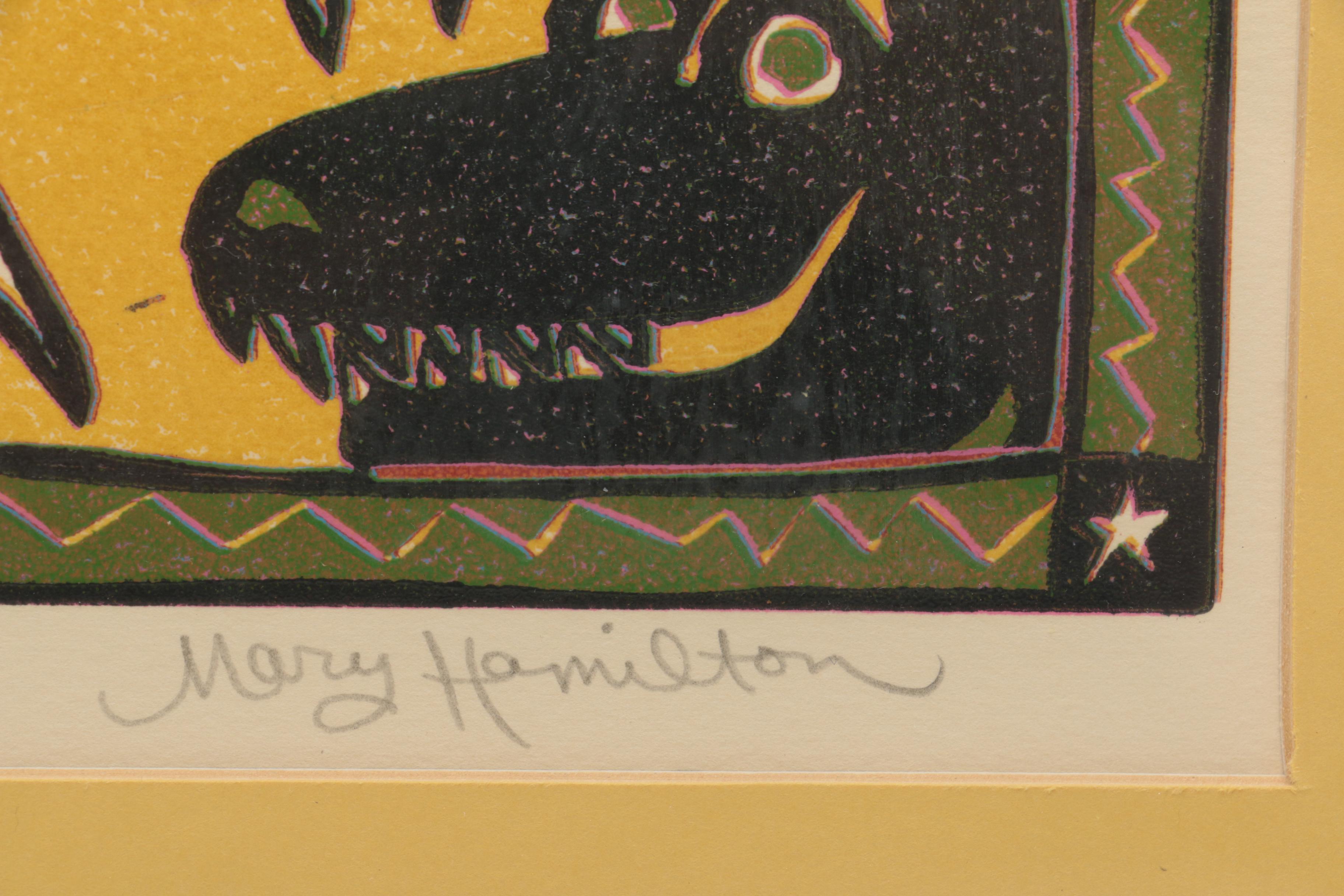 Mary Hamilton Limited Edition Linocuts on Paper