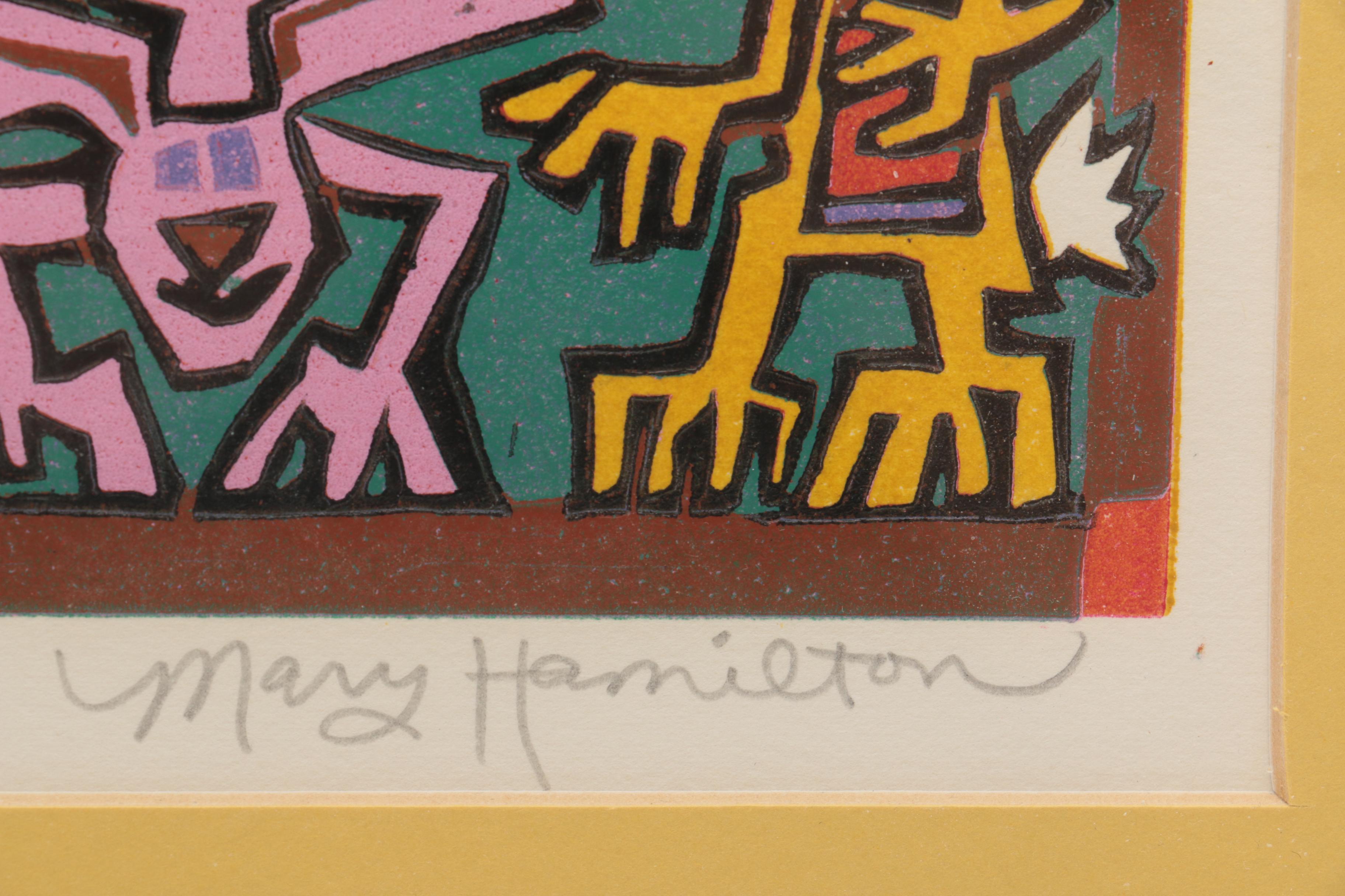 Mary Hamilton Limited Edition Linocuts on Paper