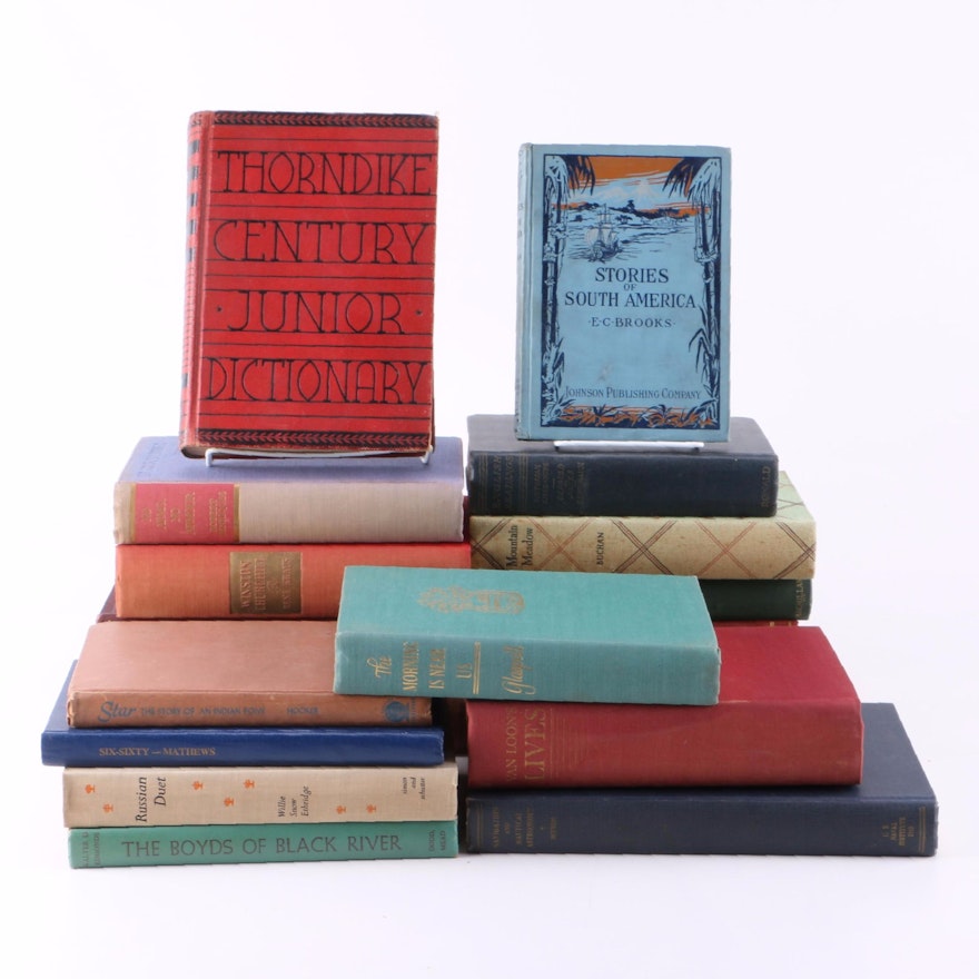 Collection of Early 20th Century Books