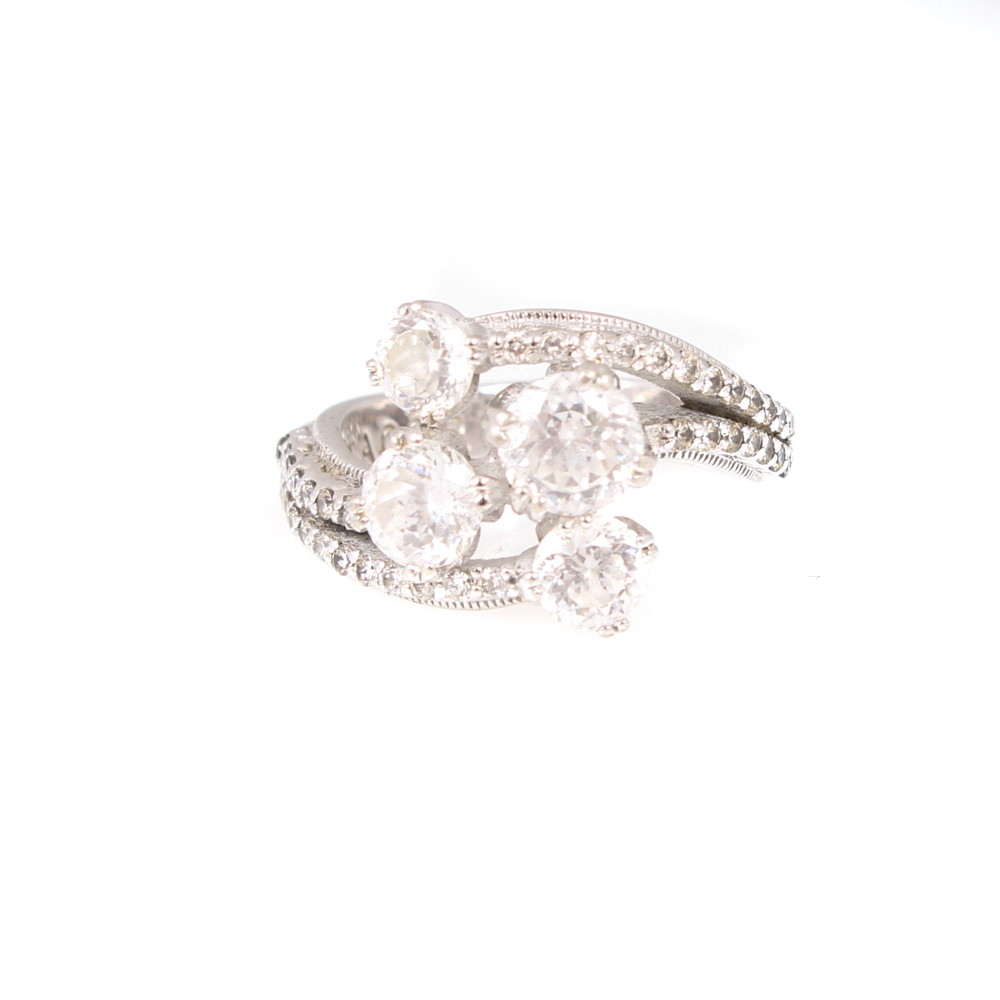 Tacori Sterling Silver Cubic Zirconia Ring
