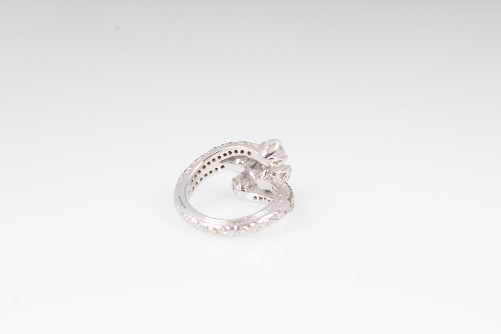 Tacori Sterling Silver Cubic Zirconia Ring