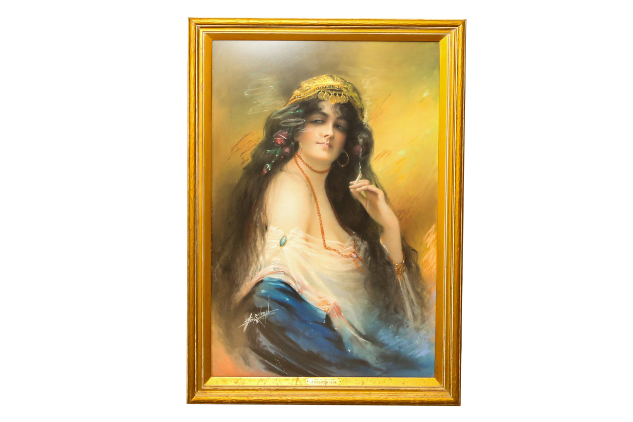 James Ross Bryson Original Oil Painting "Pride Of The Orient"