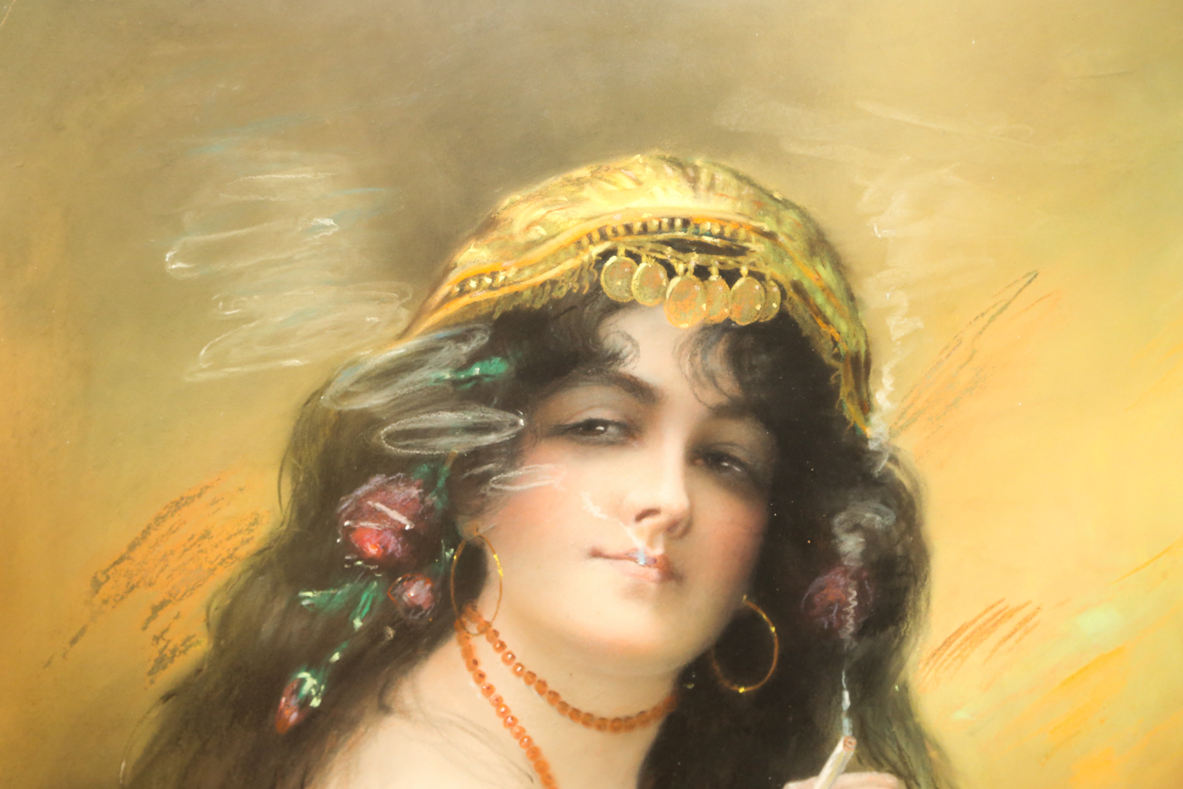 James Ross Bryson Original Oil Painting "Pride Of The Orient"