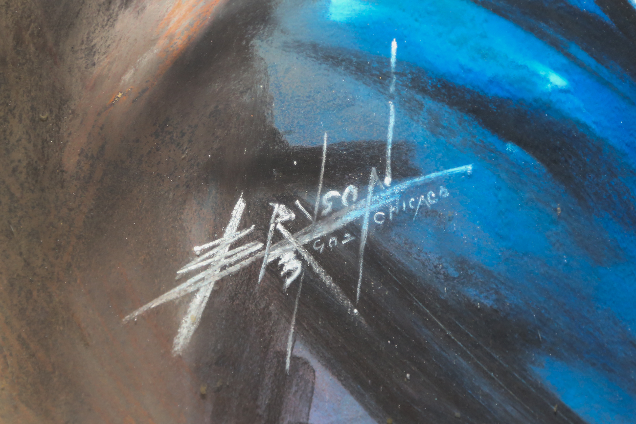 James Ross Bryson Original Oil Painting "Pride Of The Orient"