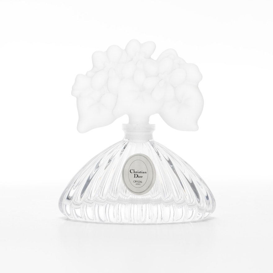 Christian Dior Crystal Perfume Bottle
