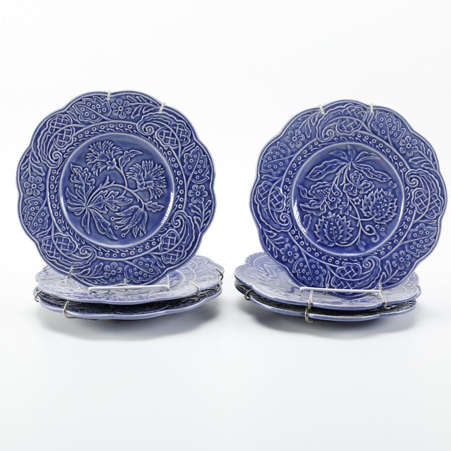 Six Dordallo Pinneiro Ceramic Plates