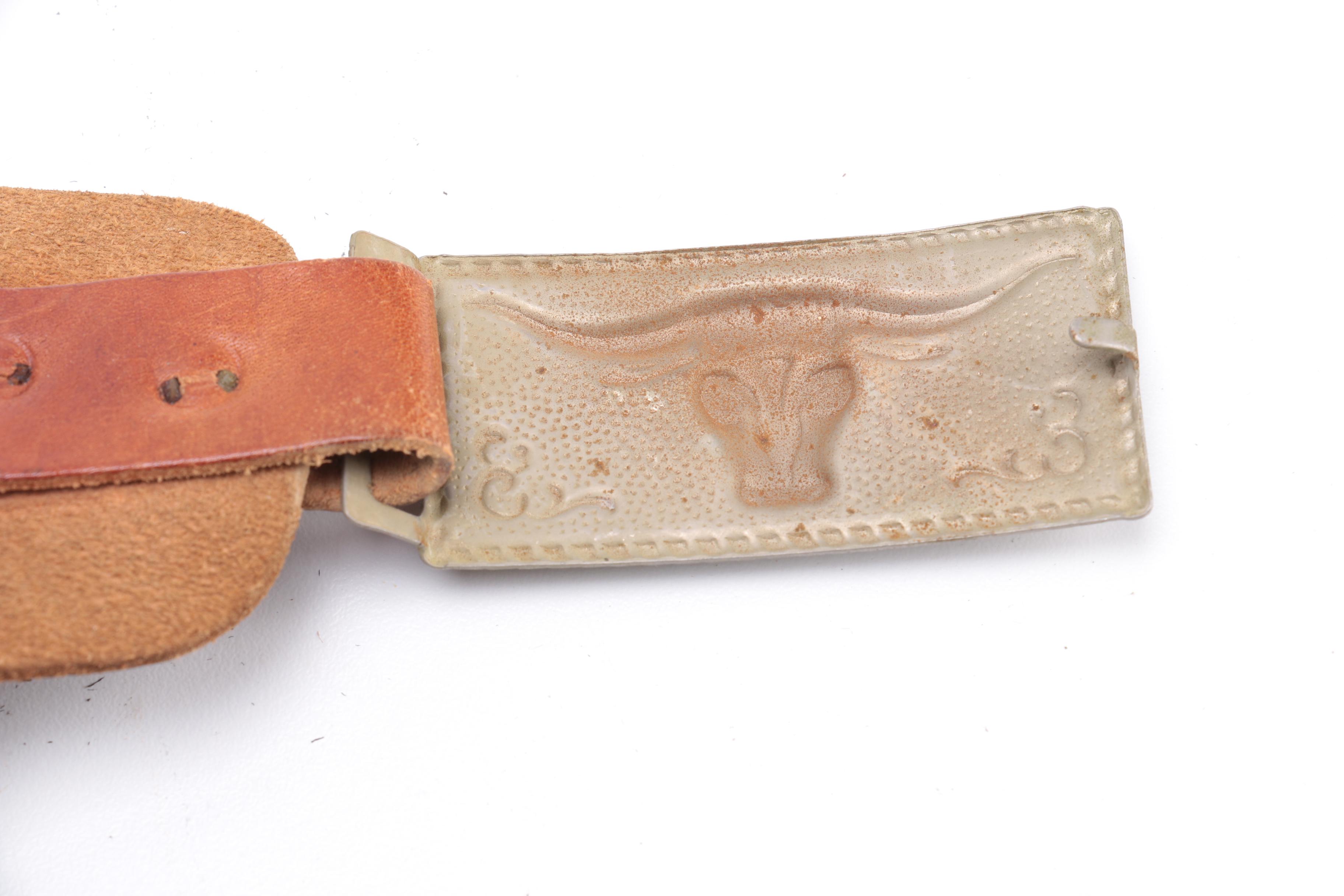 Gene Autry Flying A Ranch Double Gun Toy Holster, Hoppy Print and Cowboy Boots Bookends