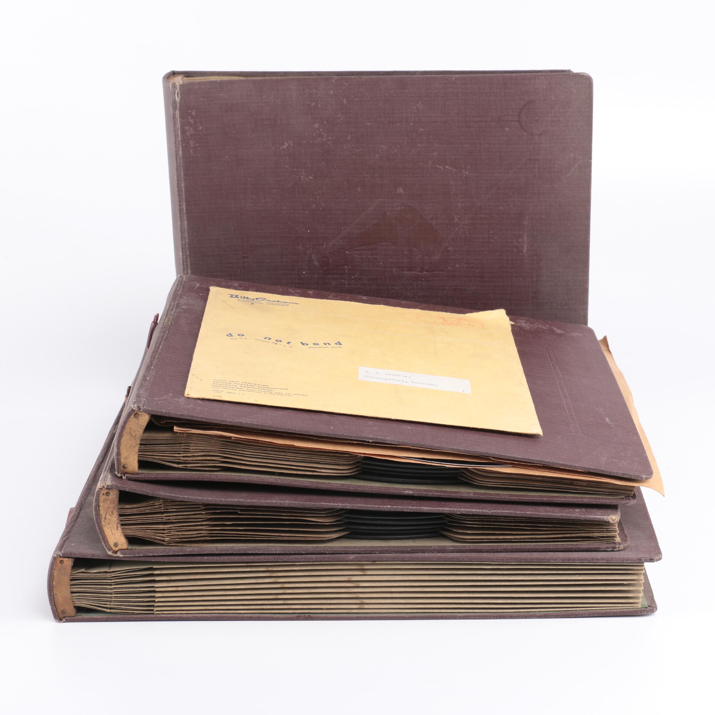 78 rpm Records and 1955 Billy Graham Crusade Record