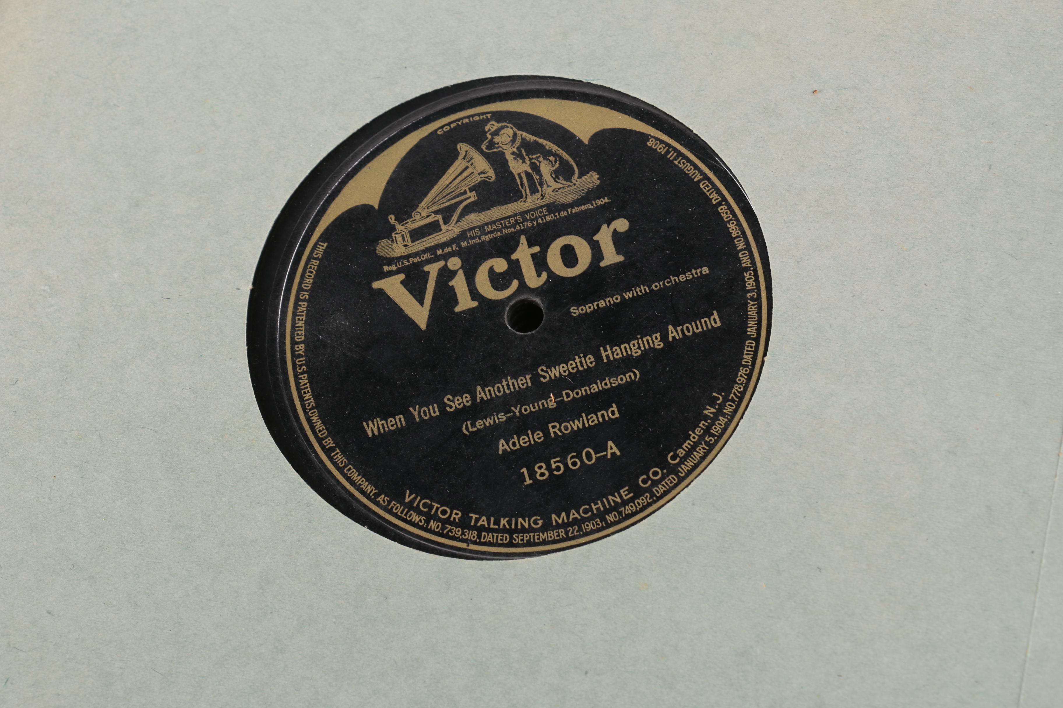 78 rpm Records and 1955 Billy Graham Crusade Record