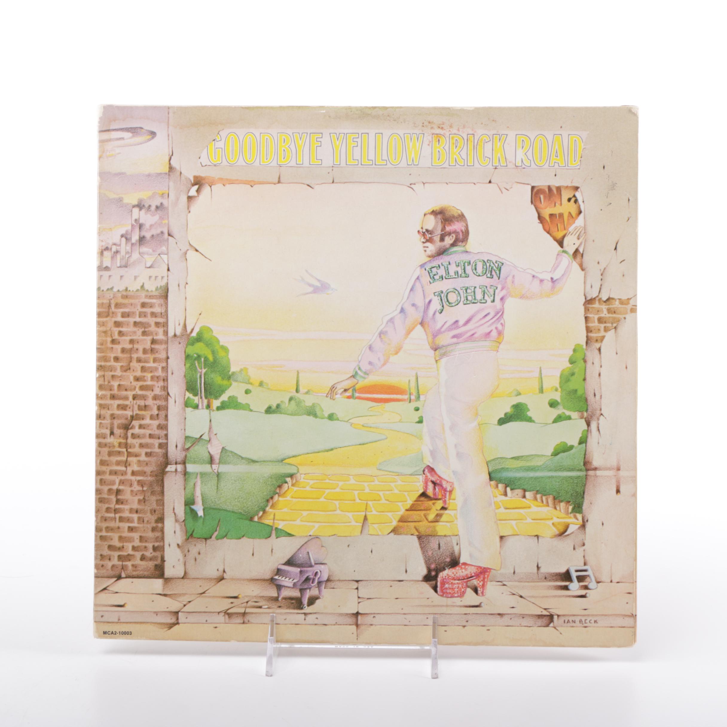 Elton John CD Box Set and "Yellow Brick Road" LP