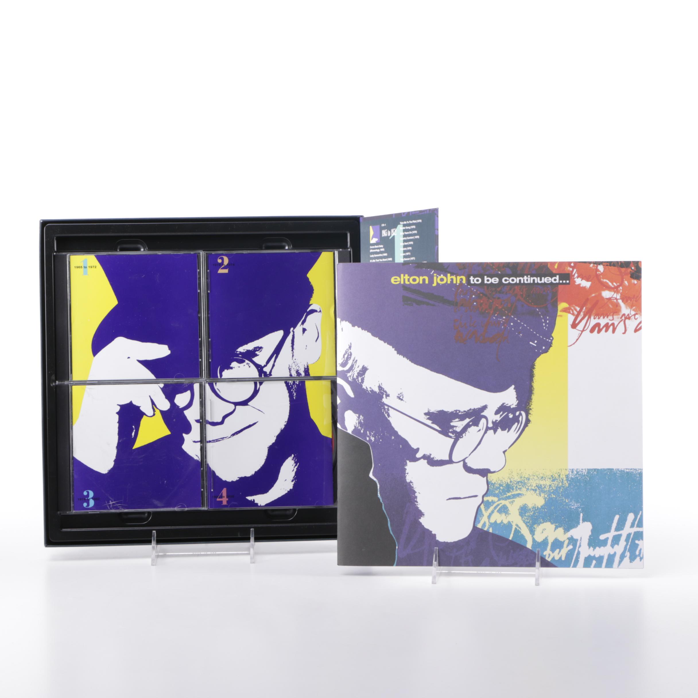 Elton John CD Box Set and "Yellow Brick Road" LP