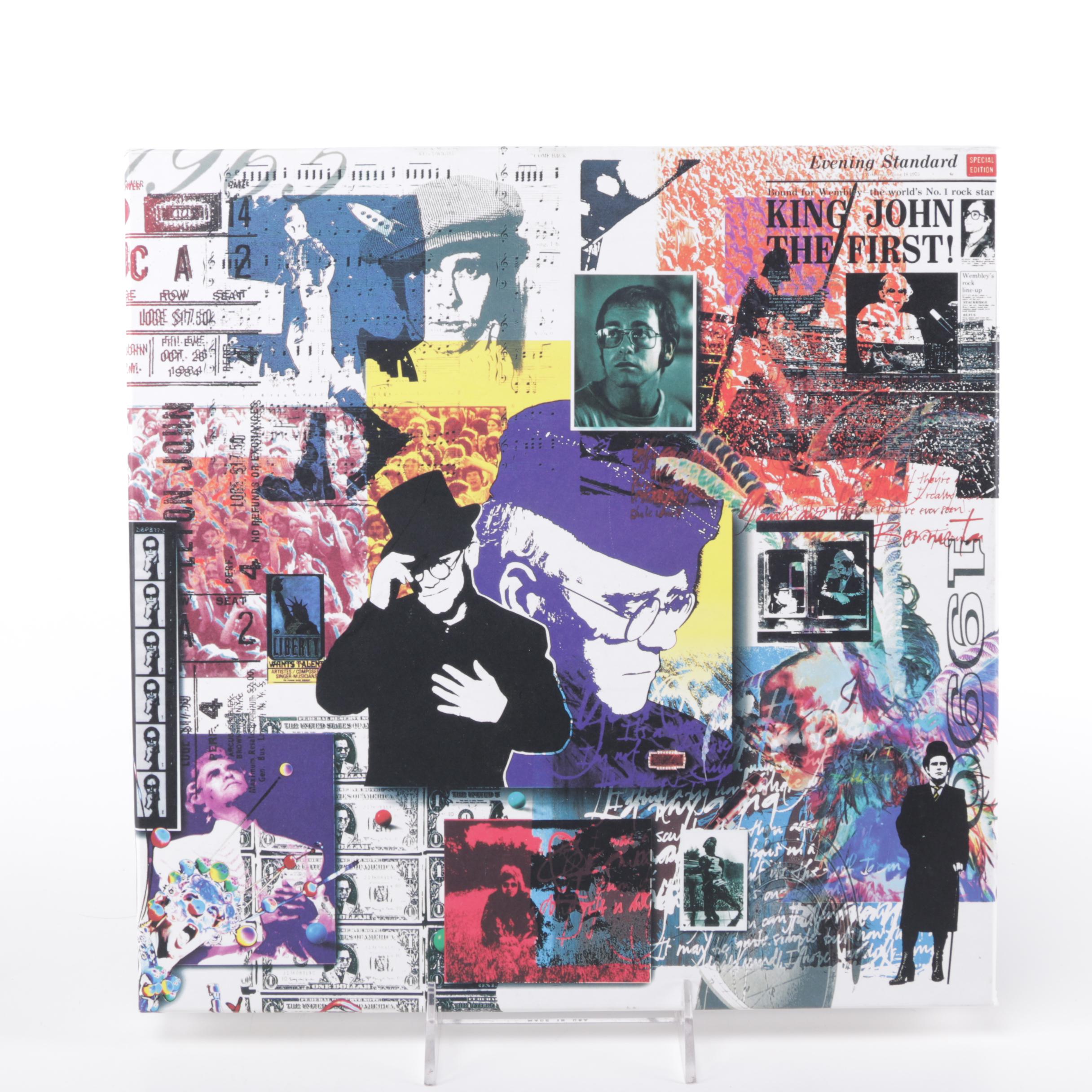 Elton John CD Box Set and "Yellow Brick Road" LP