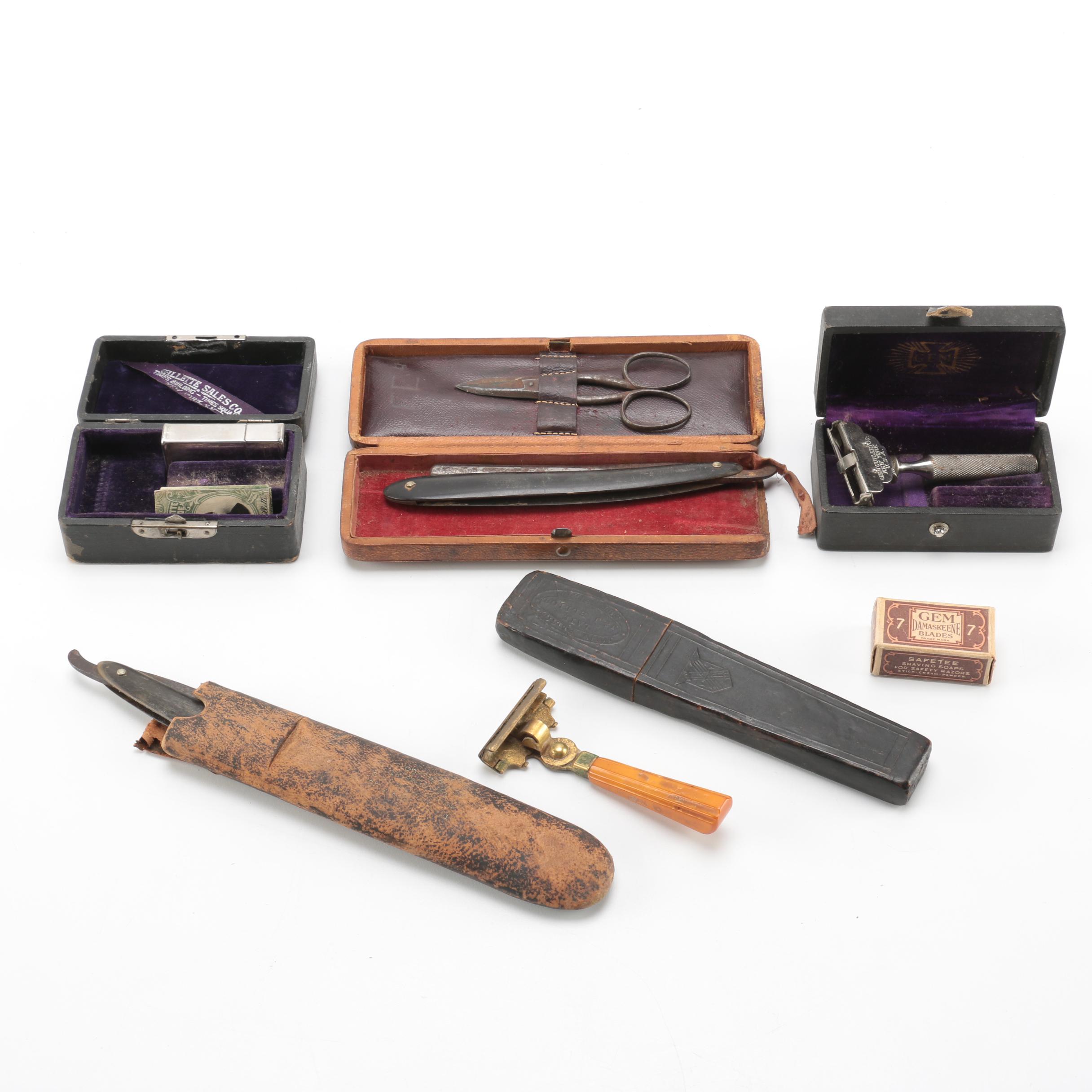 Vintage Men's Razors and Accessories