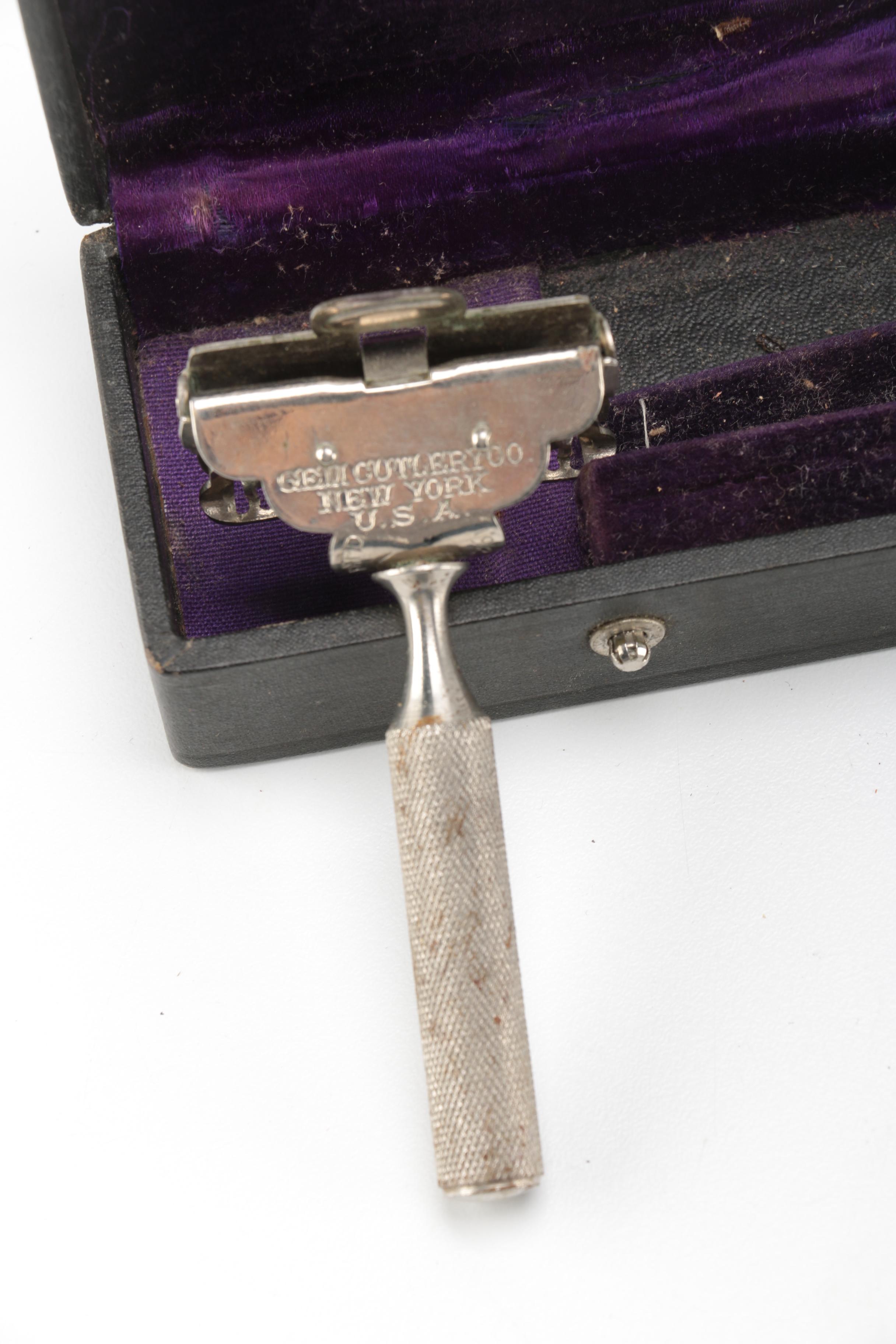 Vintage Men's Razors and Accessories
