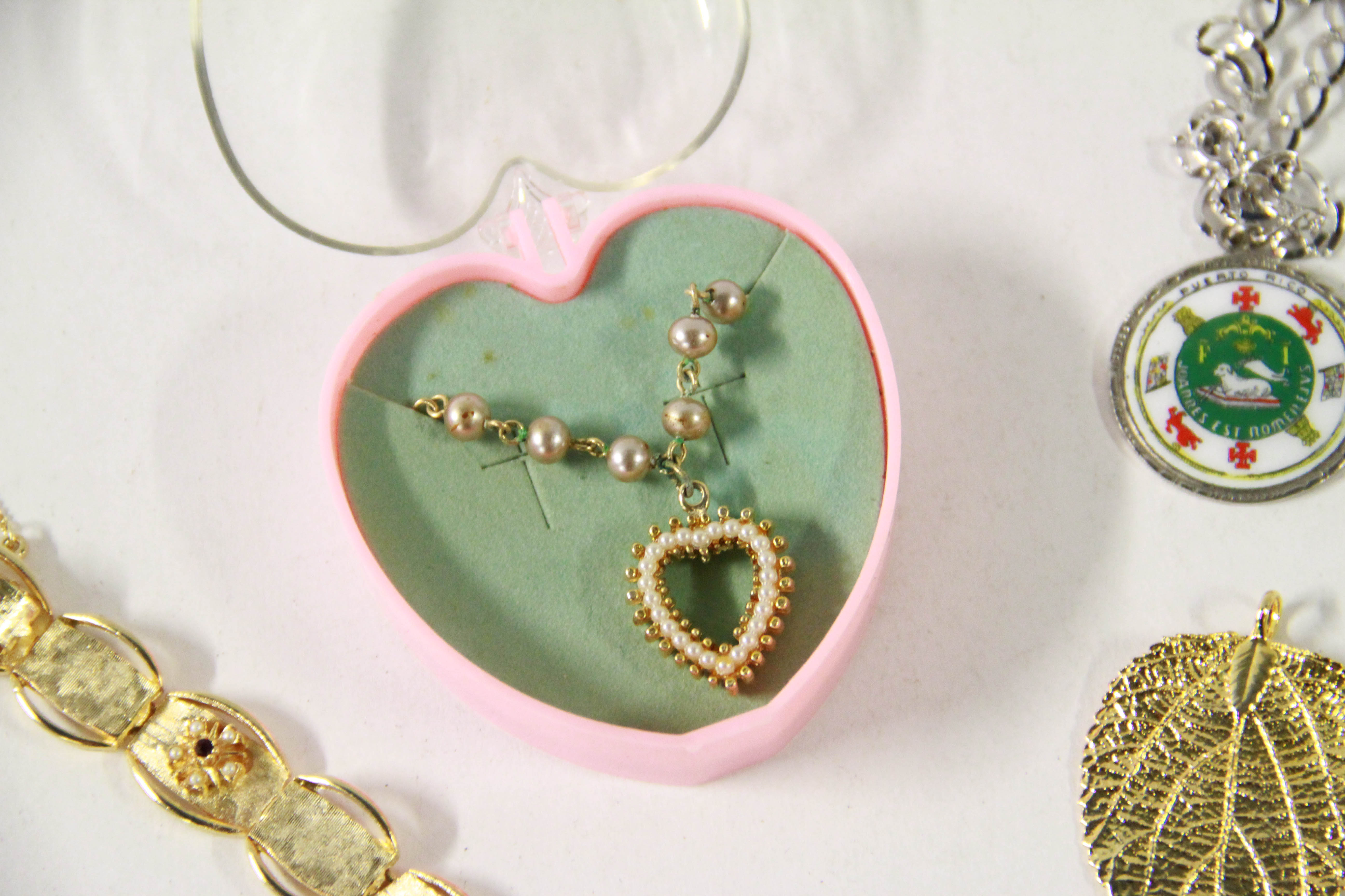 Assortment of Various Costume Jewelry