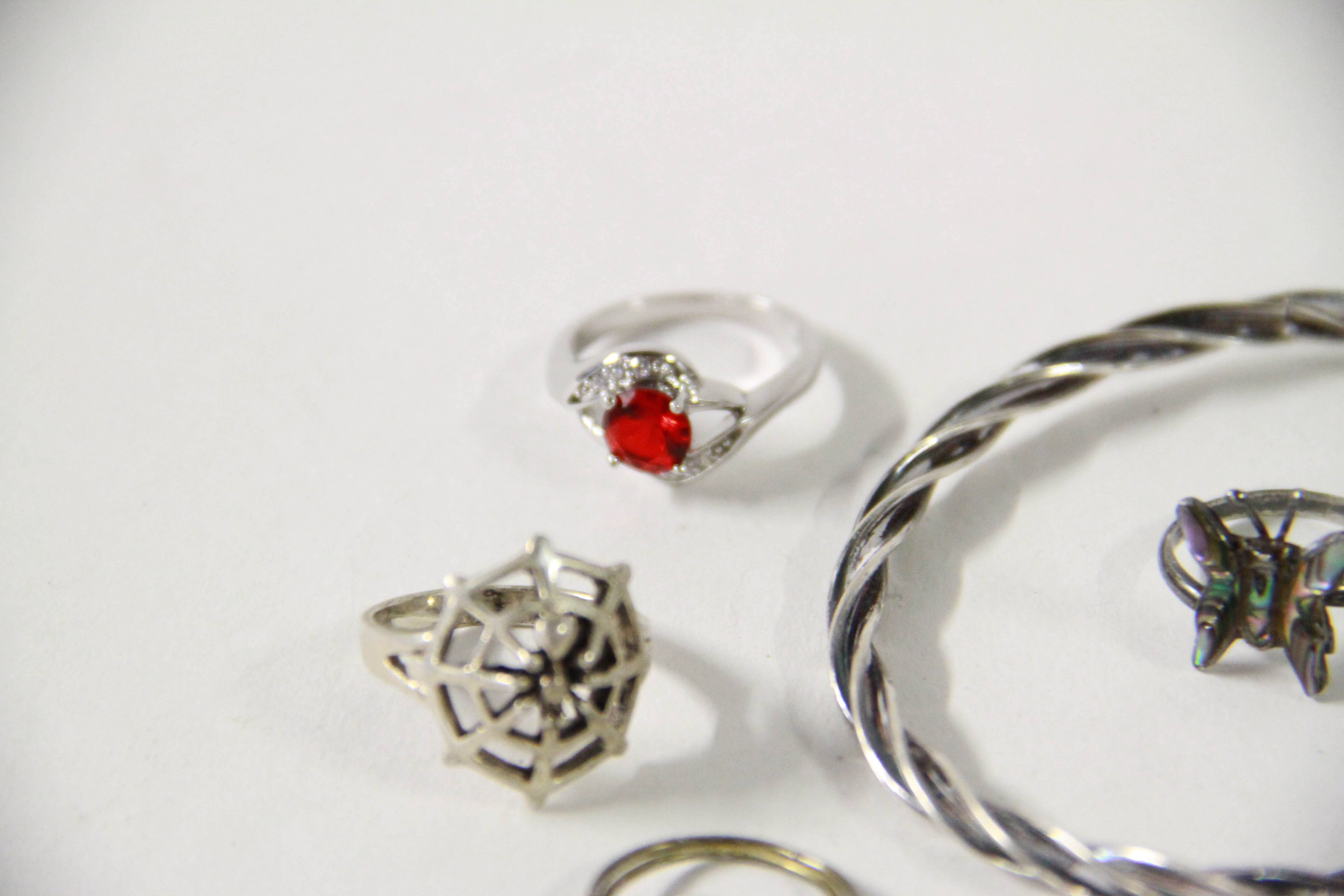 Silver-Plated Costume Jewelry