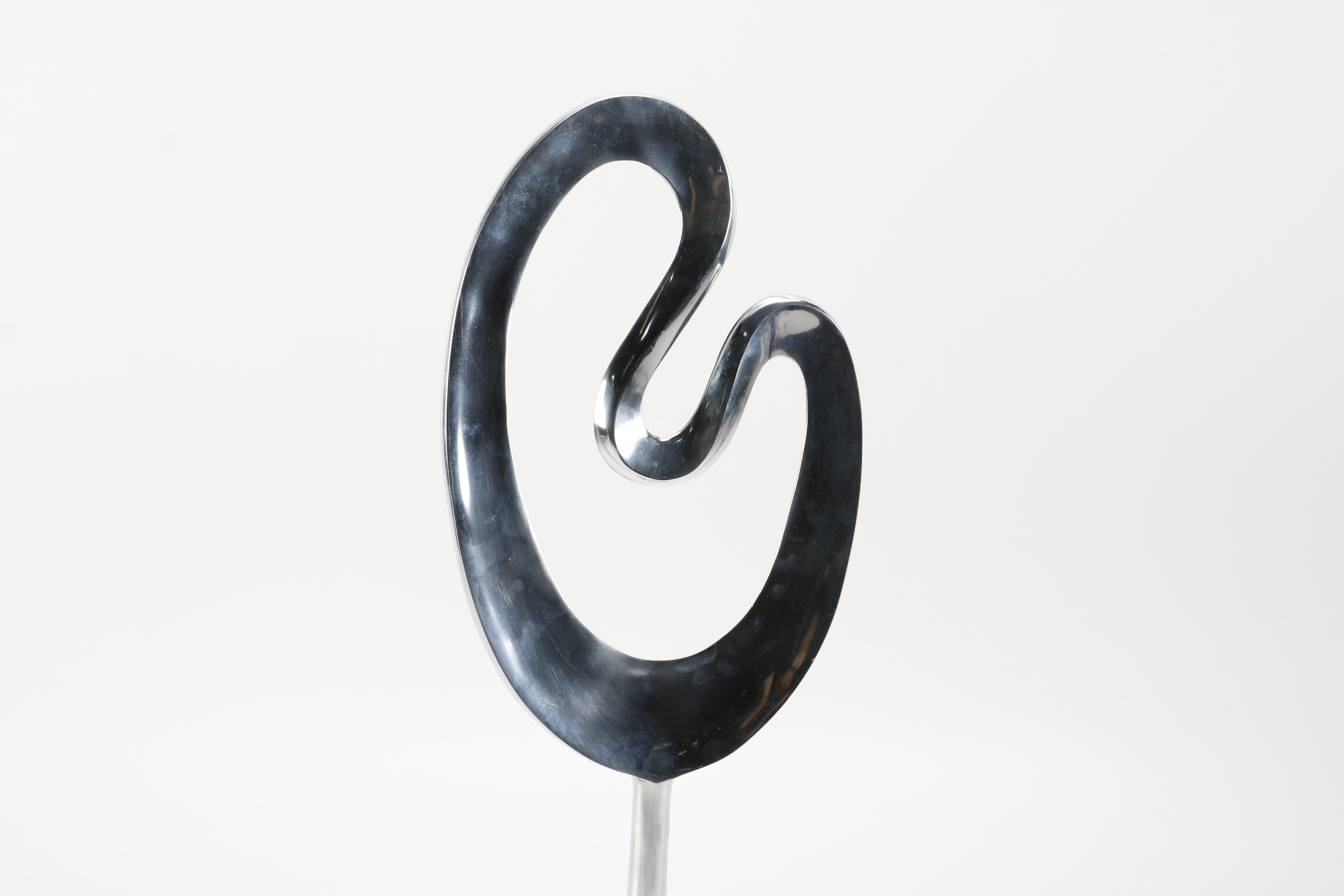 Mid Century Modern Style Metal Non-Objective Sculpture