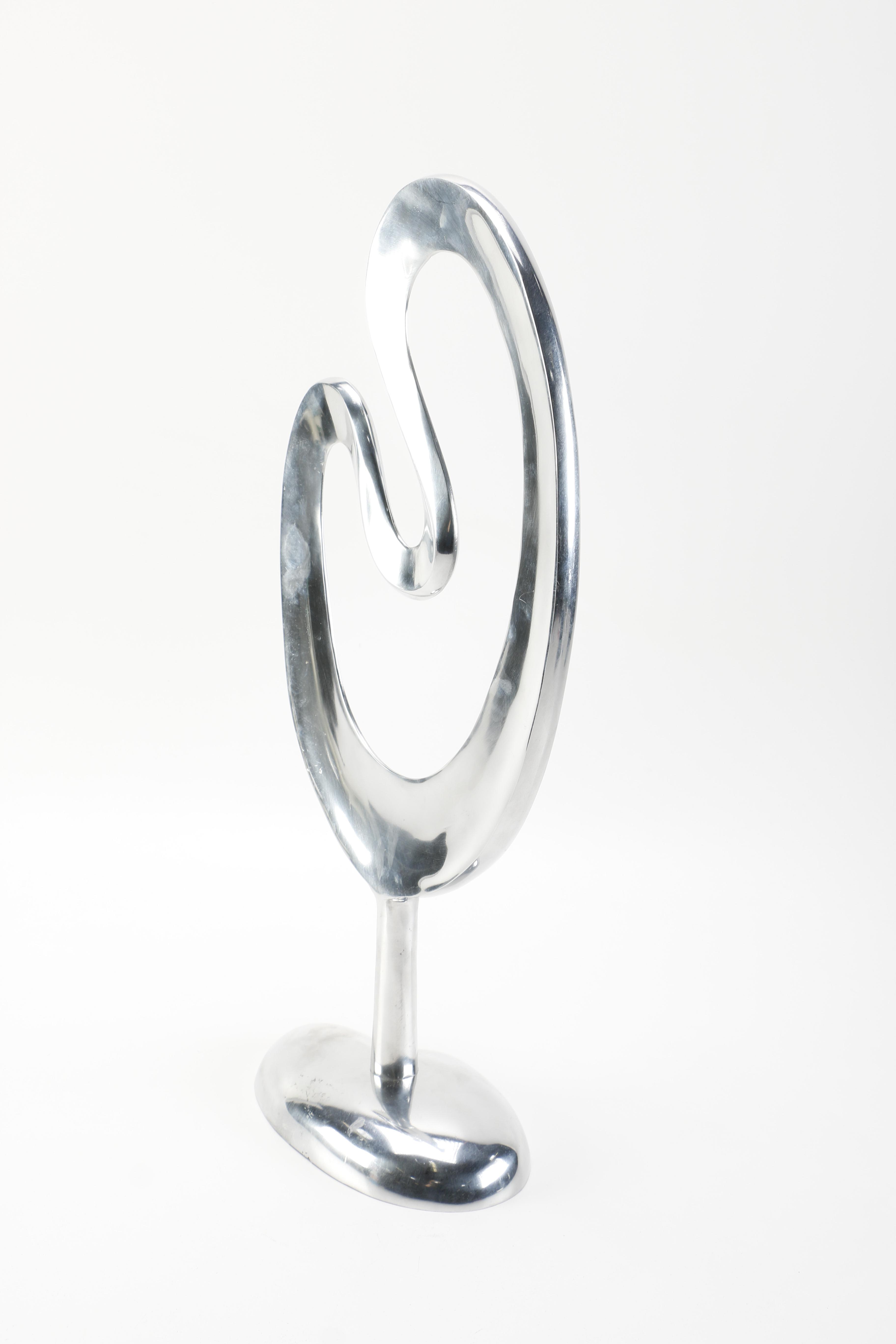 Mid Century Modern Style Metal Non-Objective Sculpture