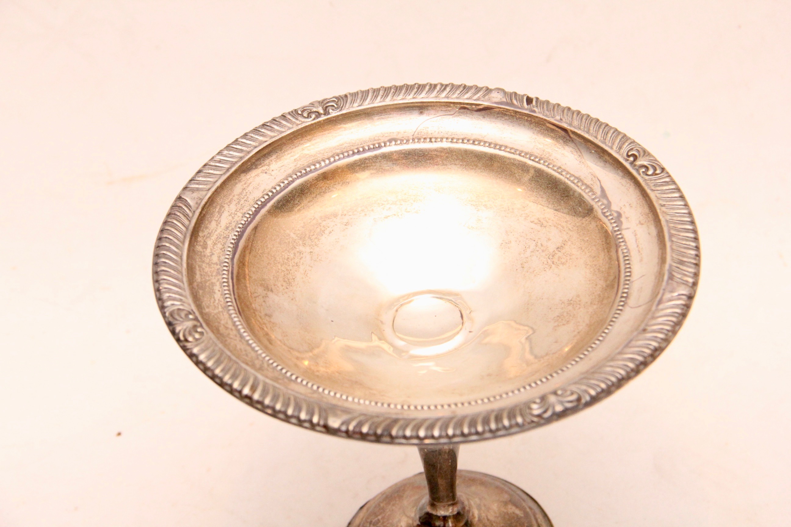 Weighted Sterling Compotes Featuring Frank M. Whiting