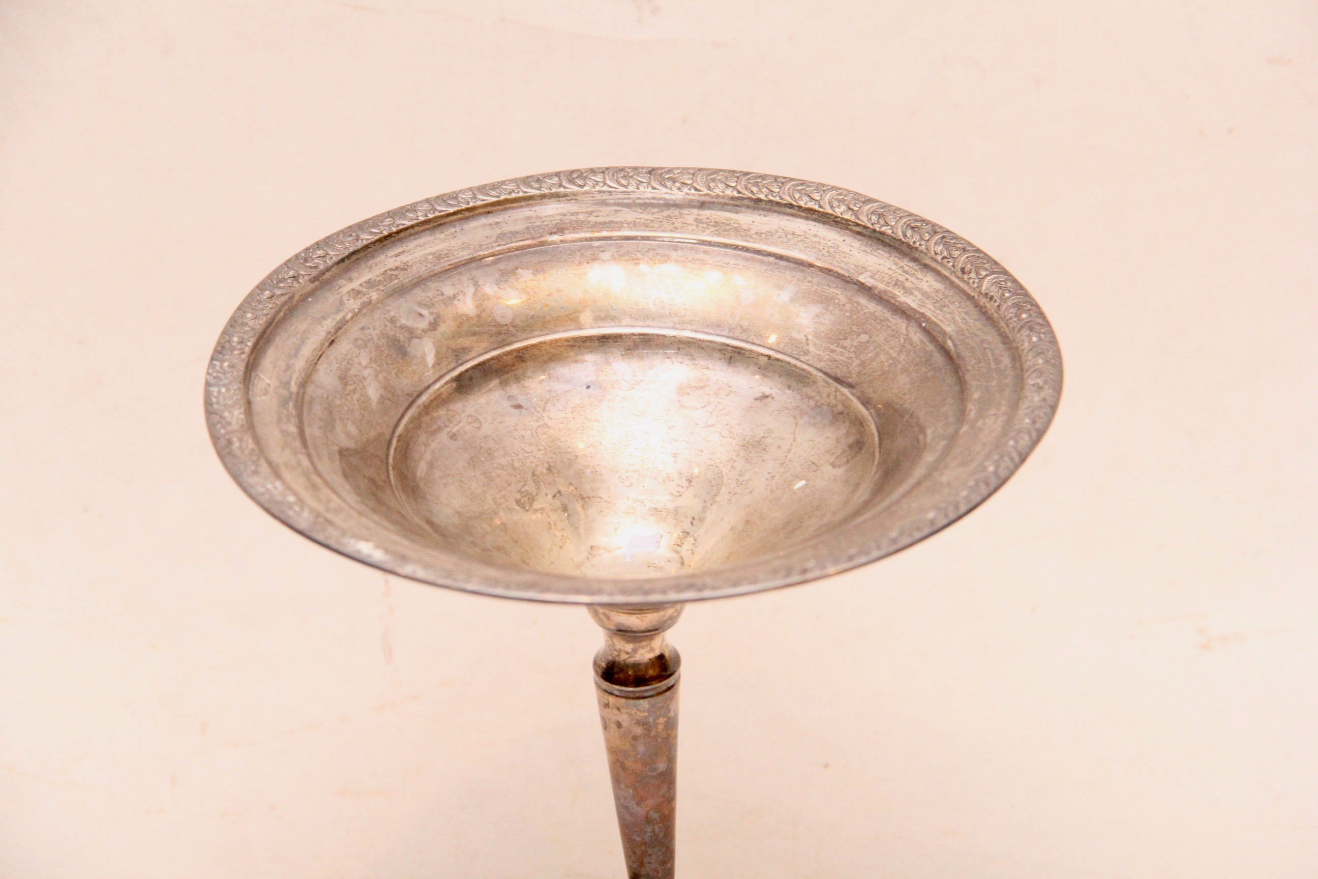 Weighted Sterling Compotes Featuring Frank M. Whiting