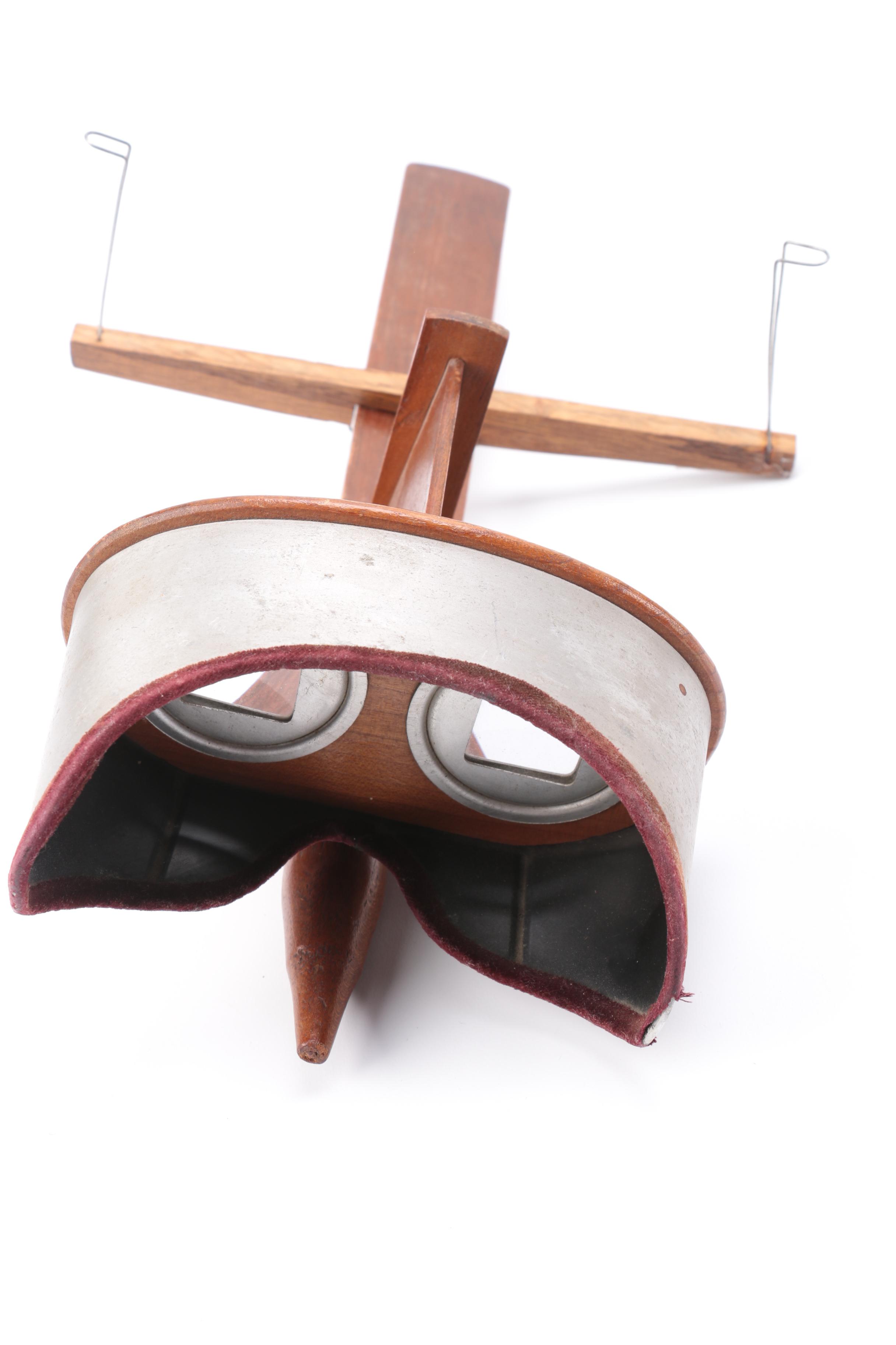 Vintage Underwood & Underwood Stereo Viewer With Cards