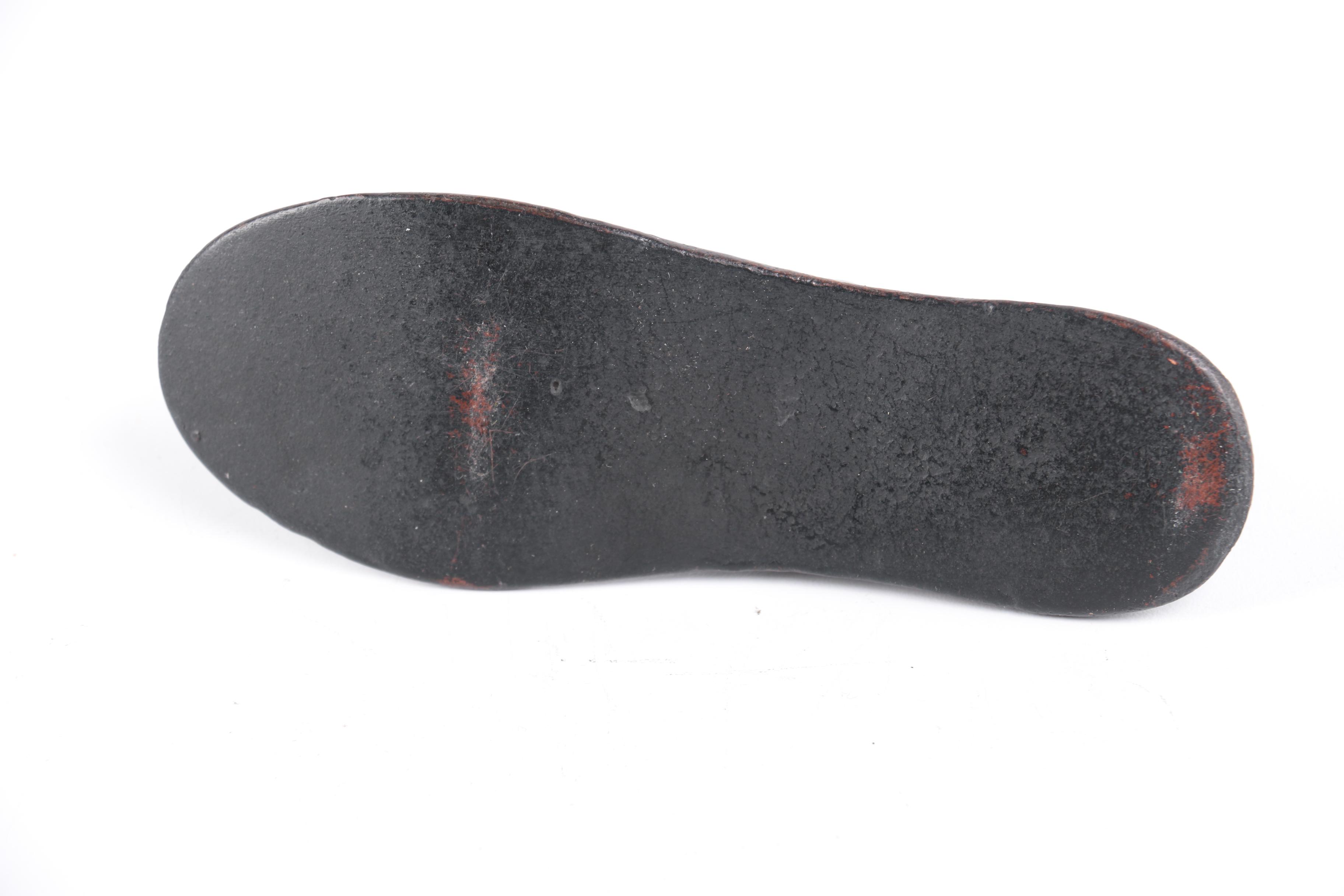 Assorted Iron and Shoe Themed Decor