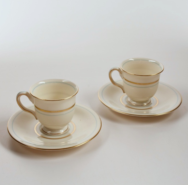 Castleton Dorset Demitasse Cups and Saucers