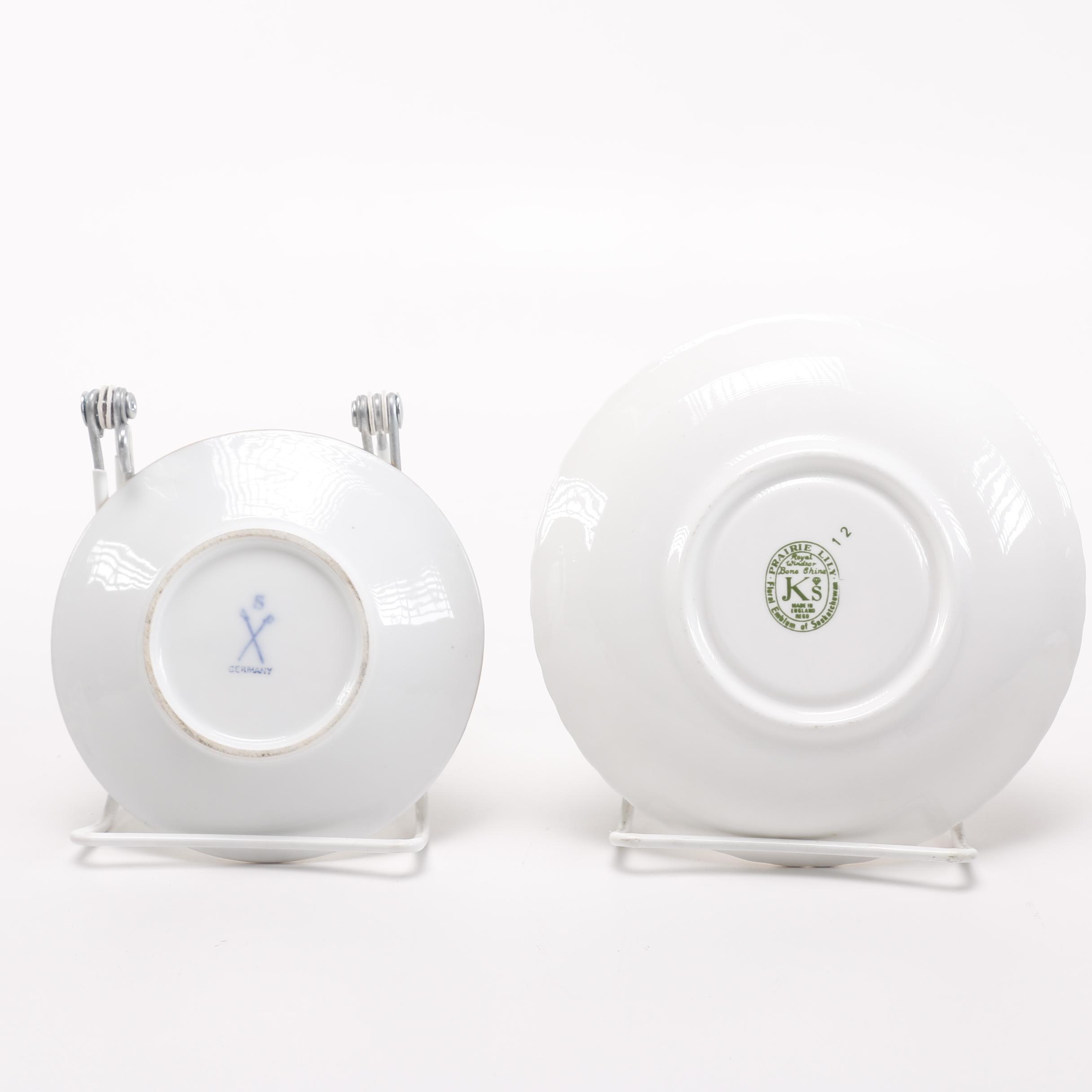 Royal Windsor and Other Tea Cup Assortment