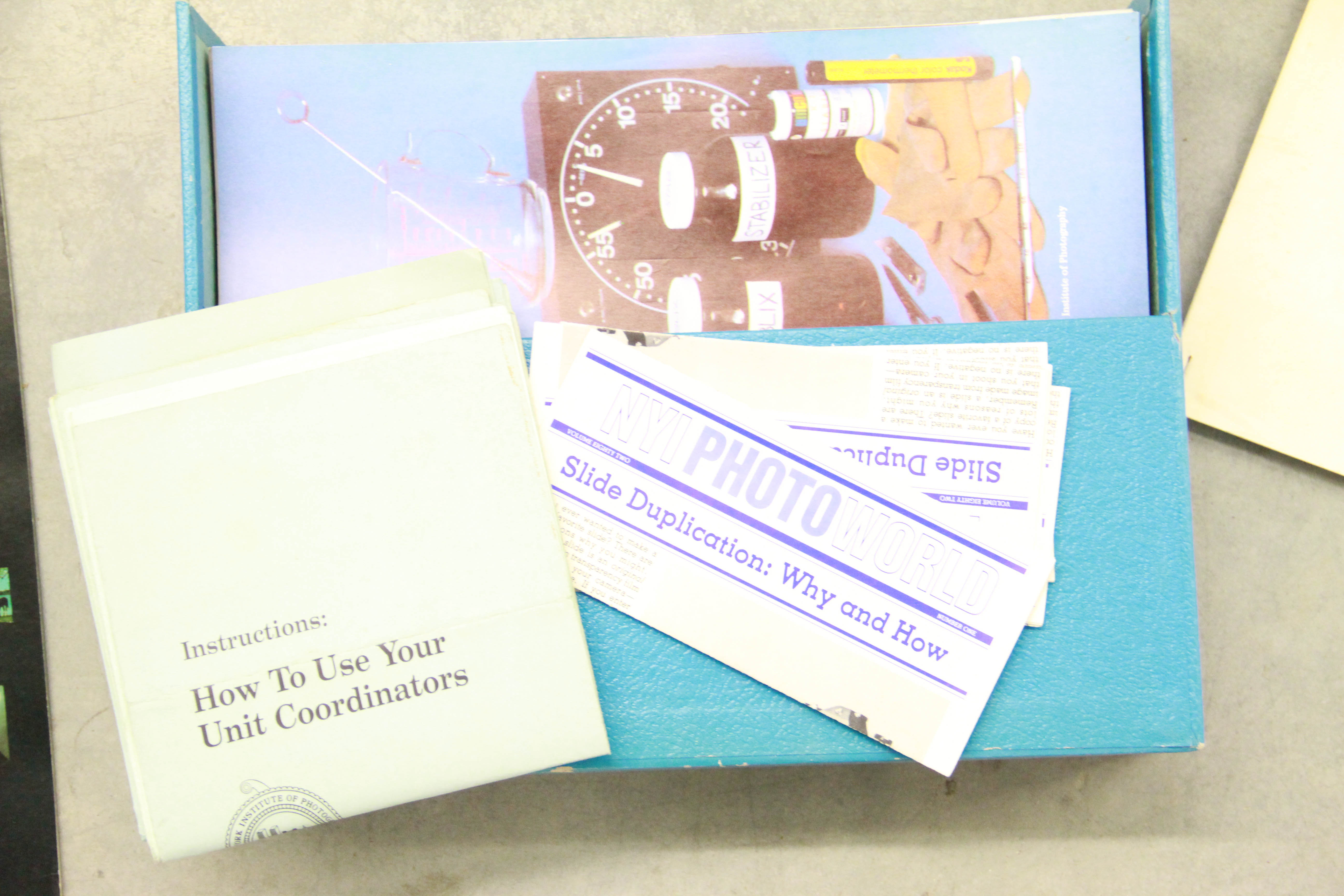 Vintage New York Institute of Photography Home Dark Room Kit