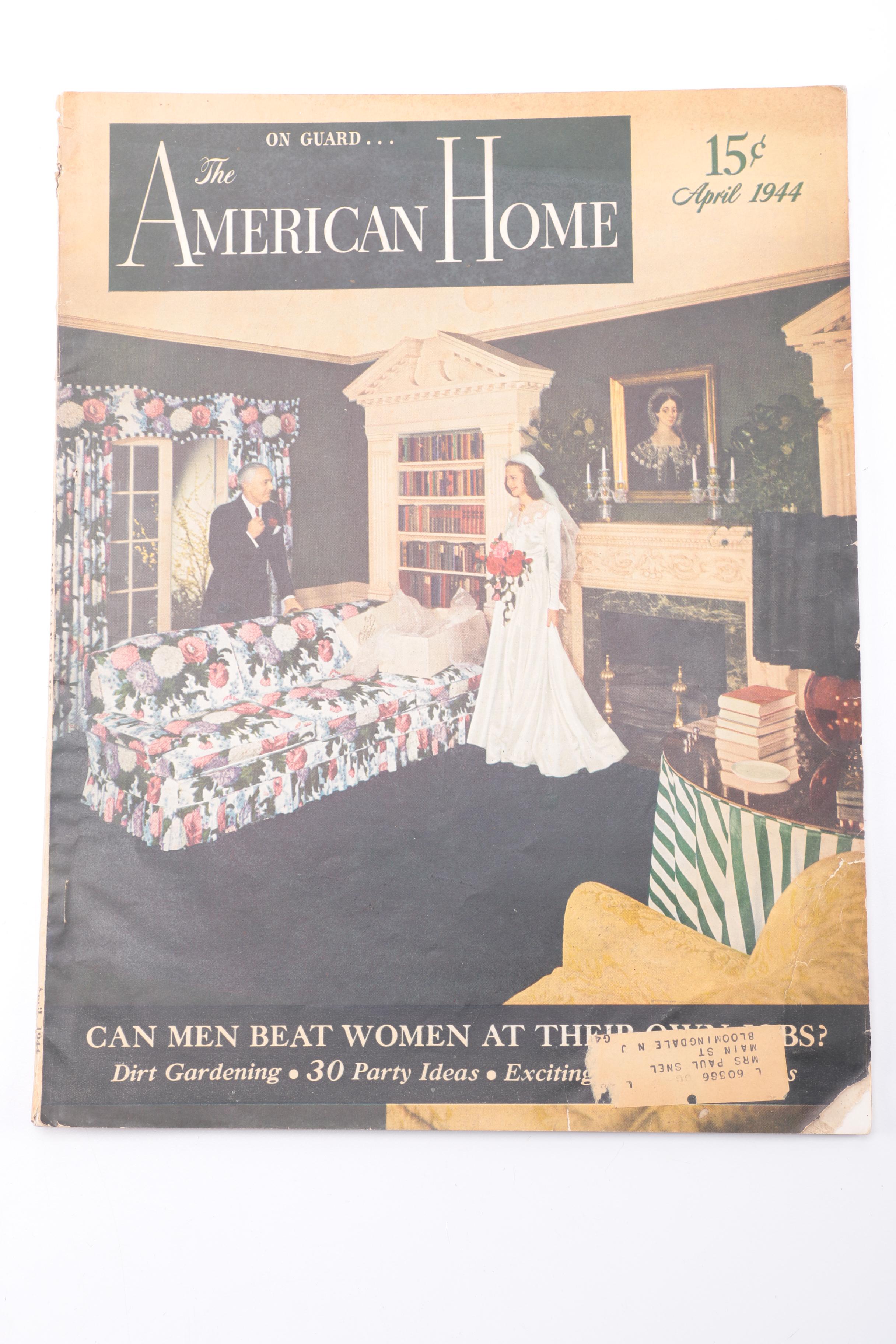 Vintage "American Home" Magazines