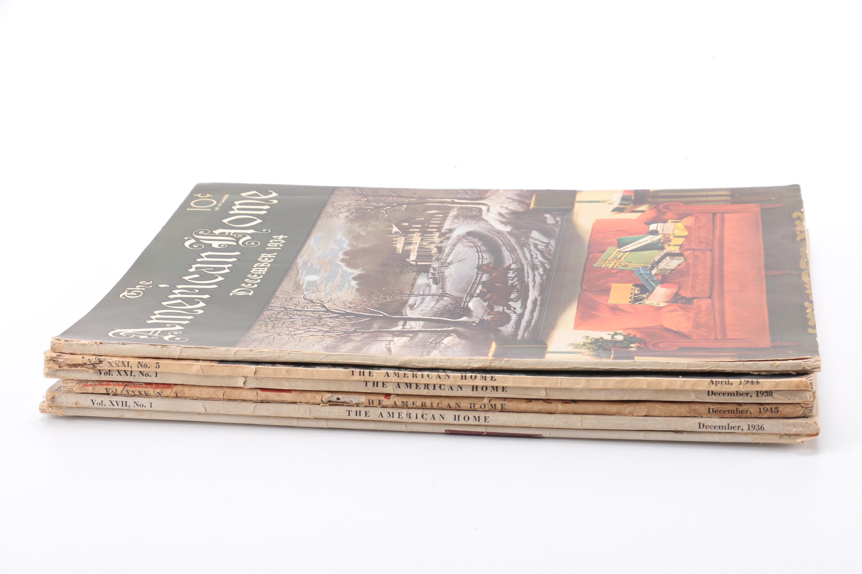 Vintage "American Home" Magazines