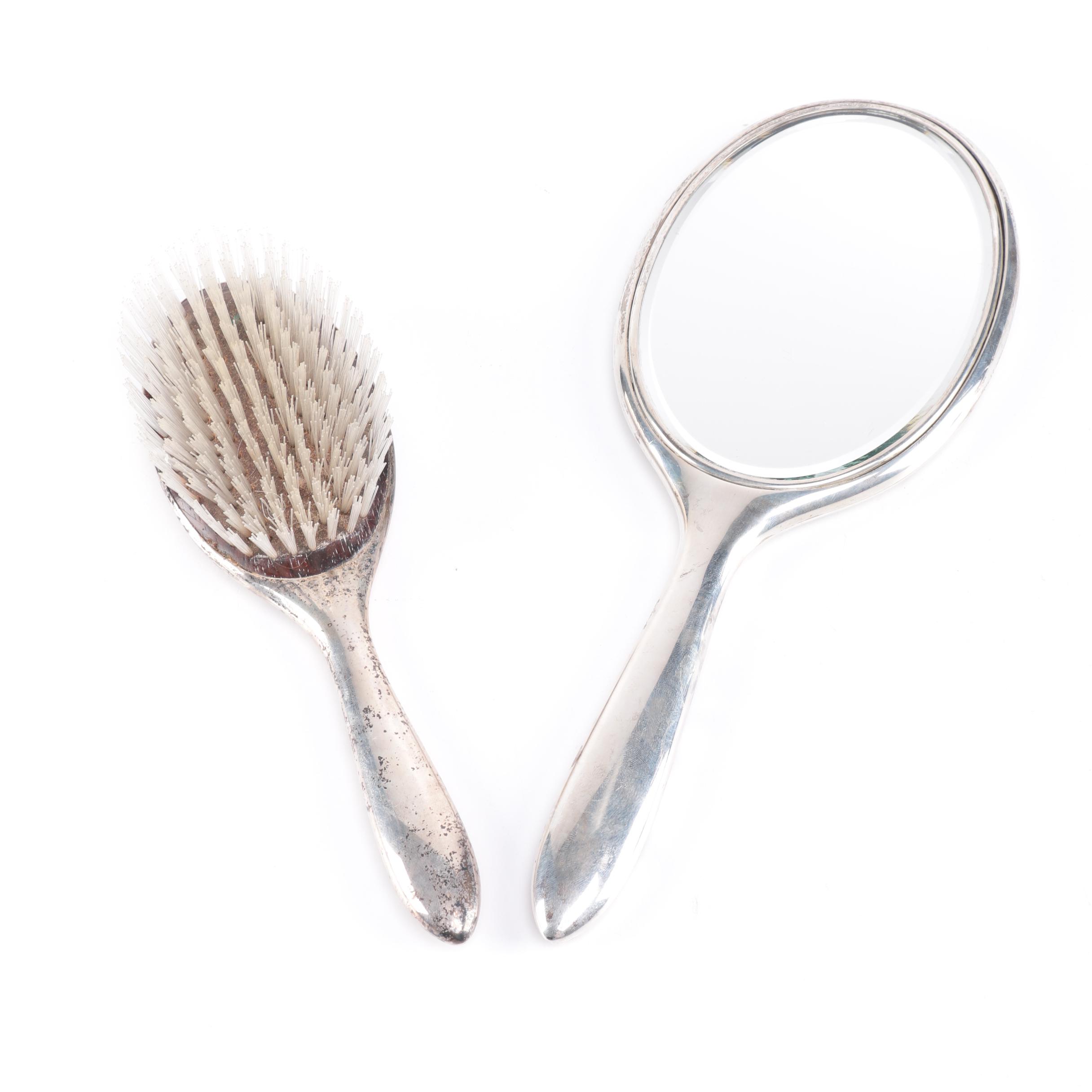 Vintage Sterling Silver Vanity Set