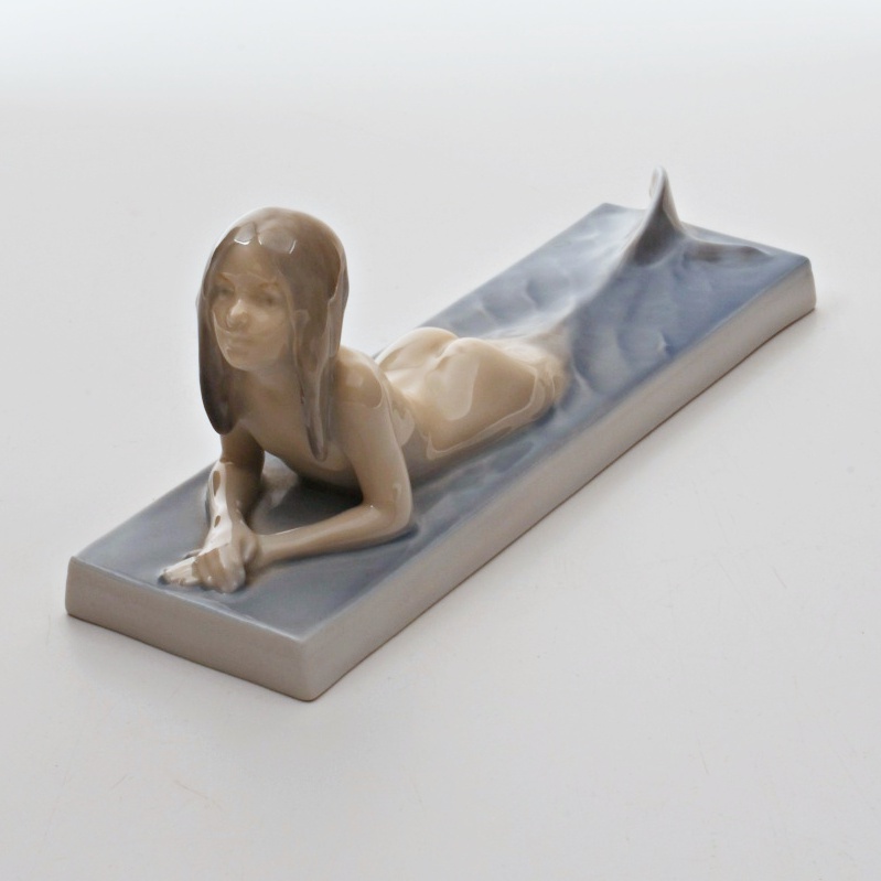 Highly Sought Royal Copenhagen Denmark Mermaid #1212