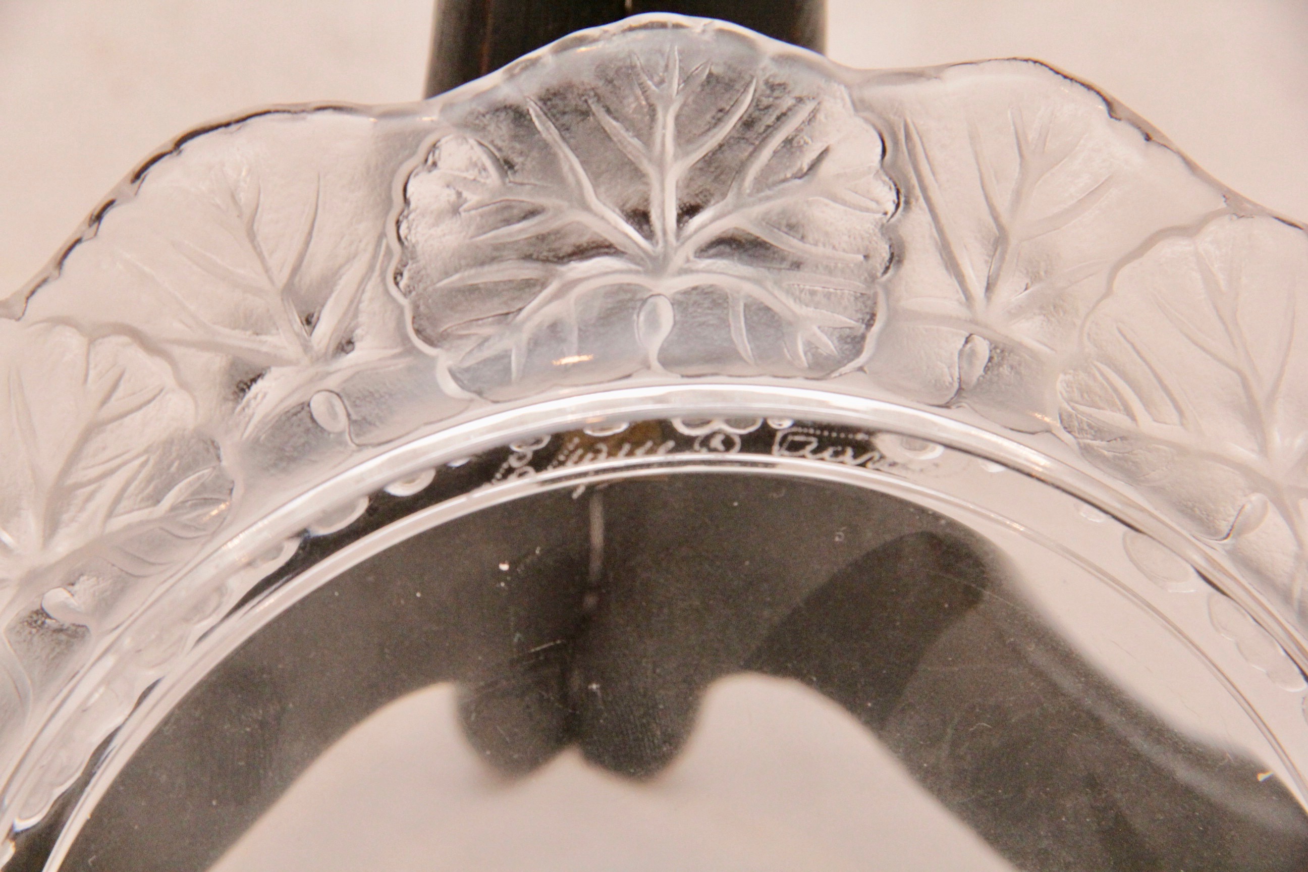 Lalique Honfleur Plate