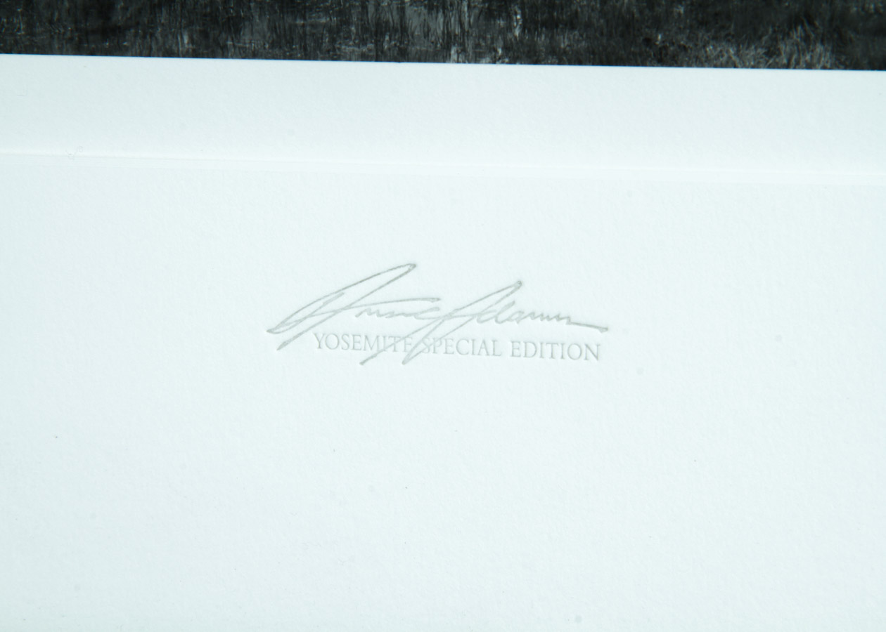 After Ansel Adams Gelatin Silver Print on Paper "Cathedral Spires and Rocks"