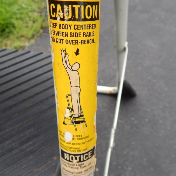 8' Gorilla Metal Ladder And Cosco Platform Ladder