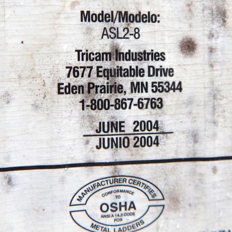 8' Gorilla Metal Ladder And Cosco Platform Ladder