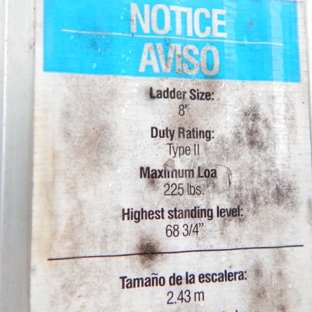 8' Gorilla Metal Ladder And Cosco Platform Ladder