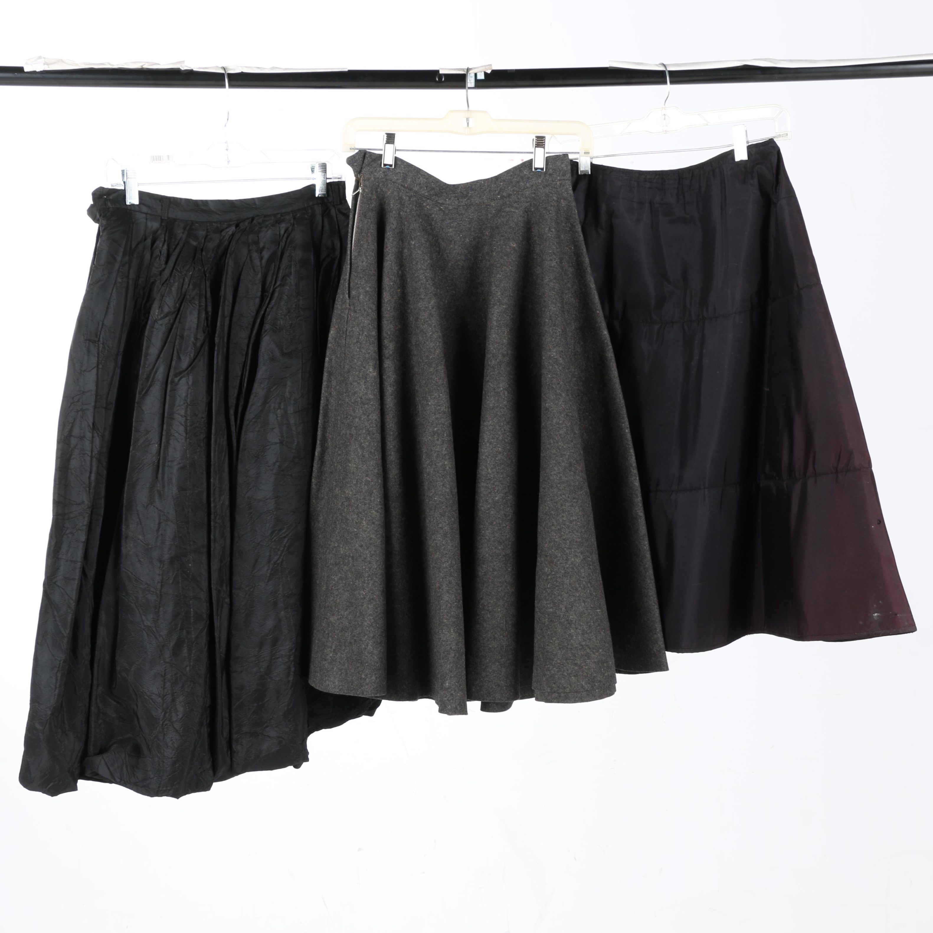 Brown and Grey Vintage Skirts