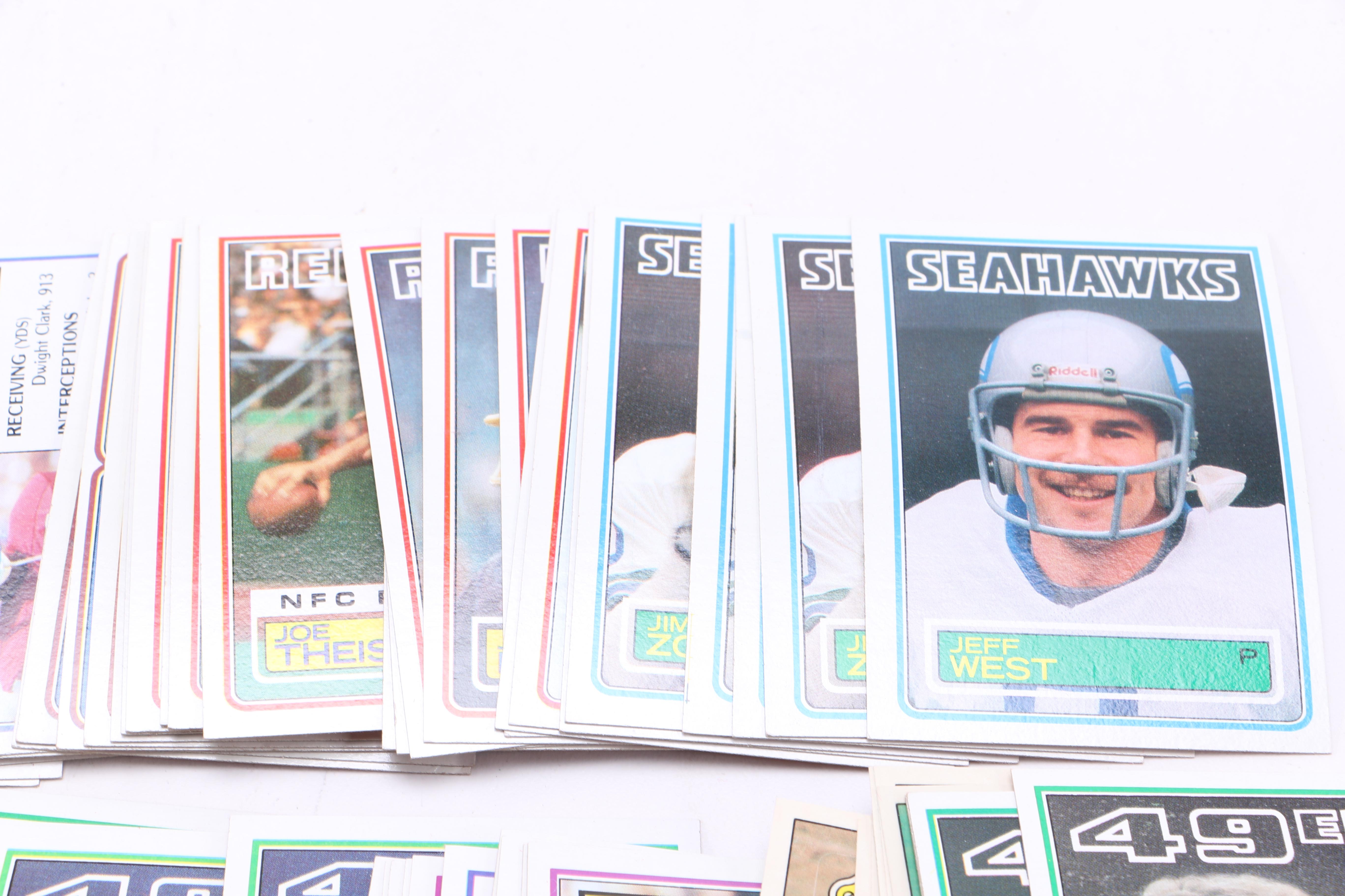 1983 Topps Football Cards