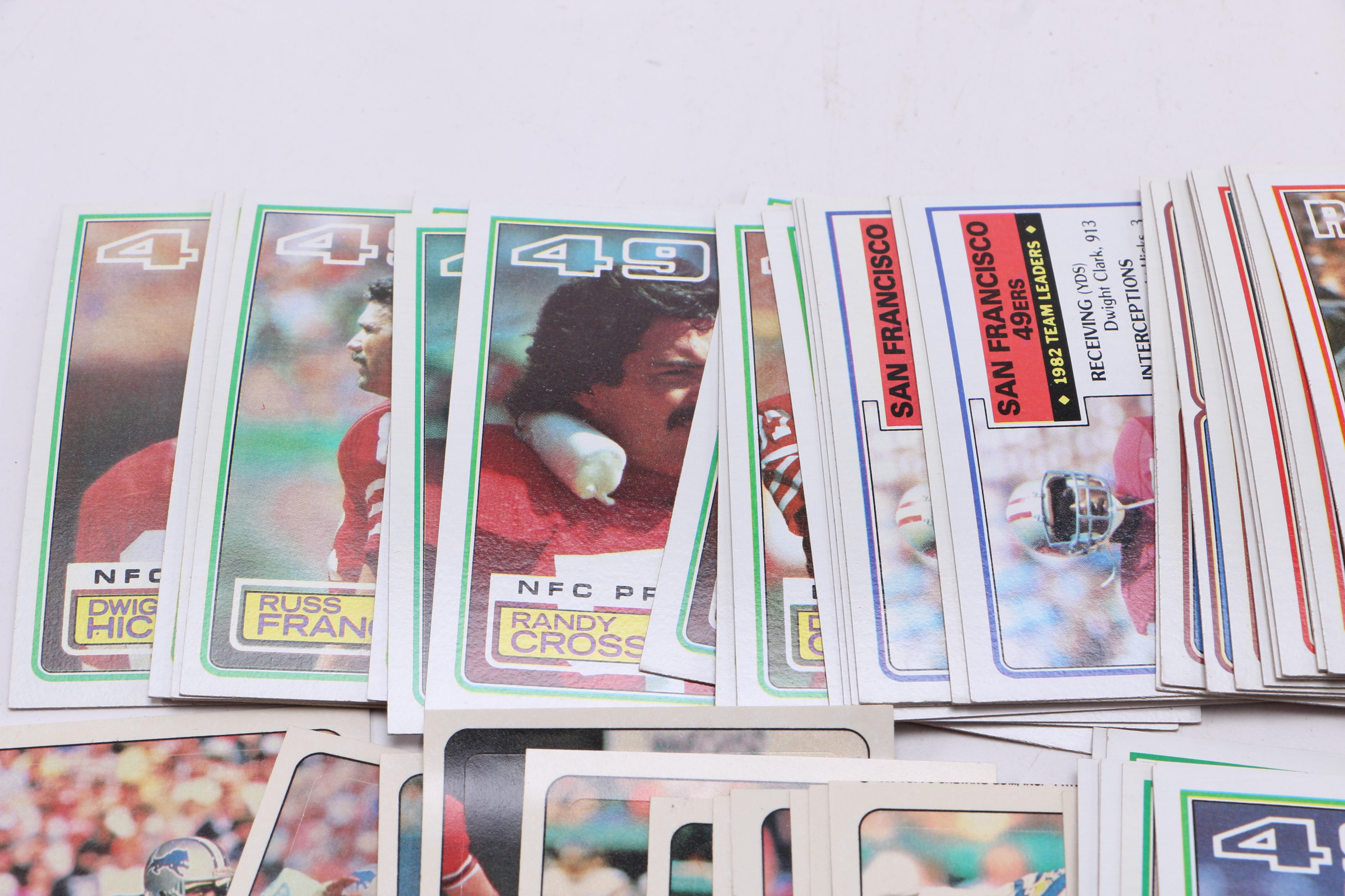 1983 Topps Football Cards