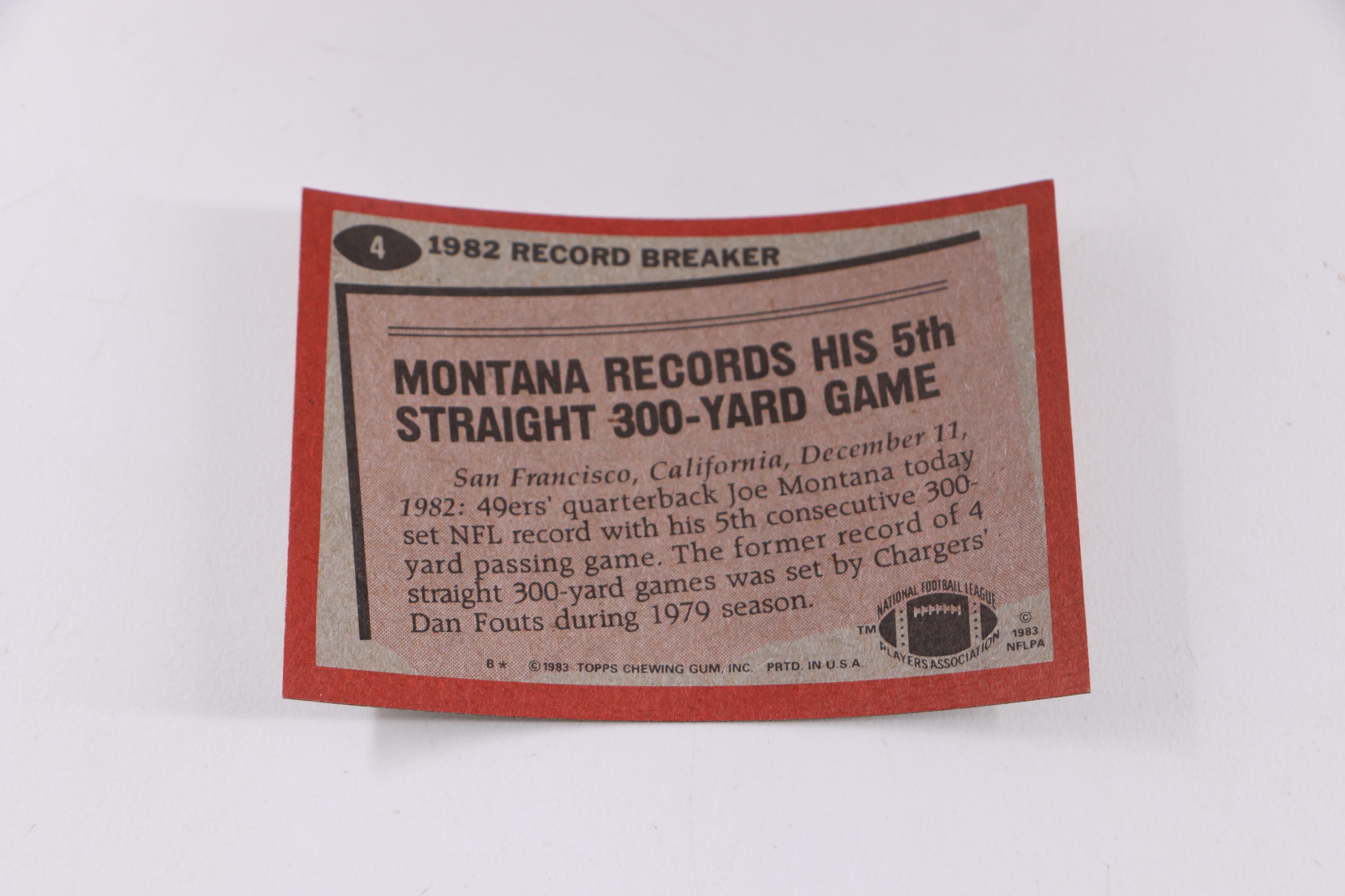 1983 Topps Football Cards