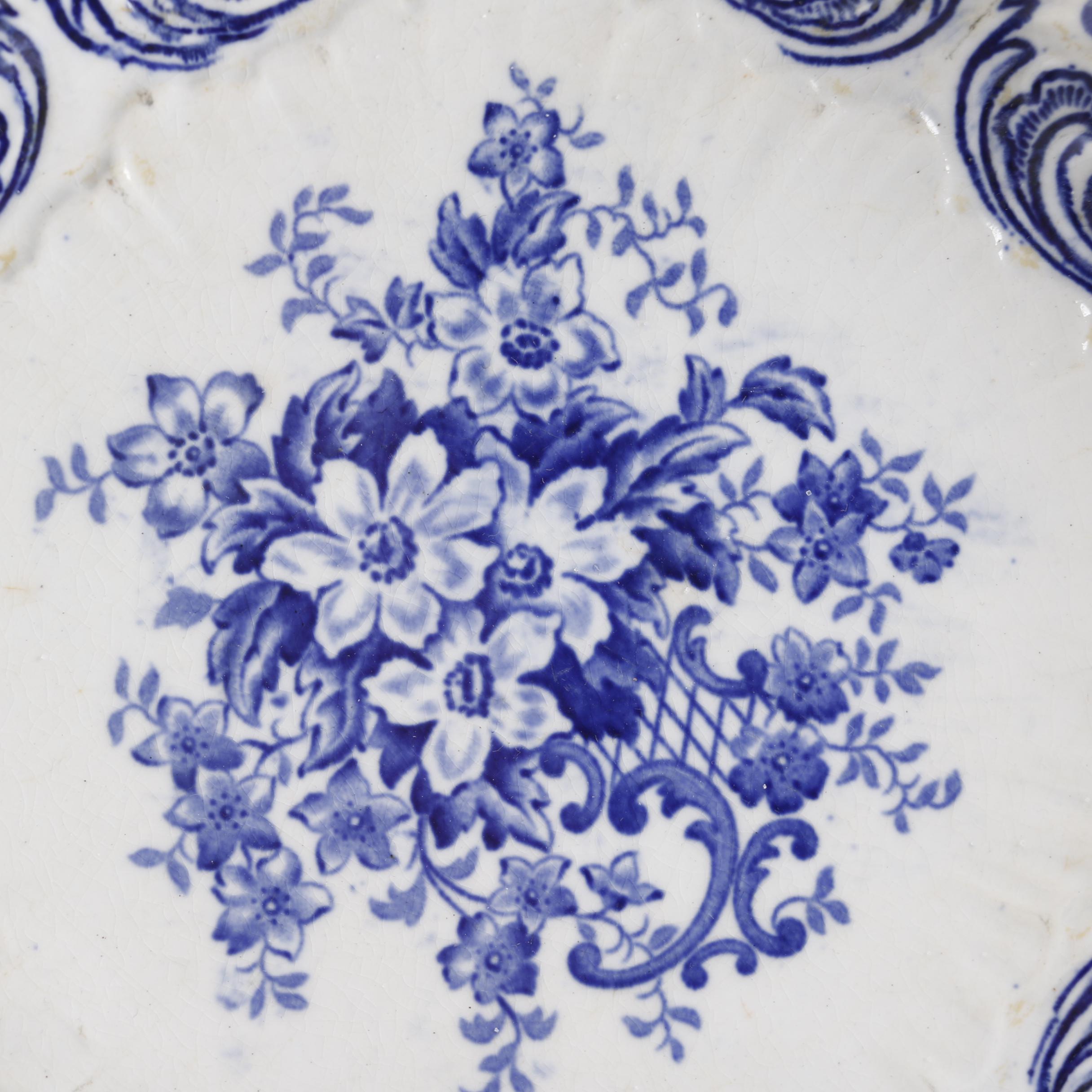 Vintage Blue and White China Including Poppelsdorf