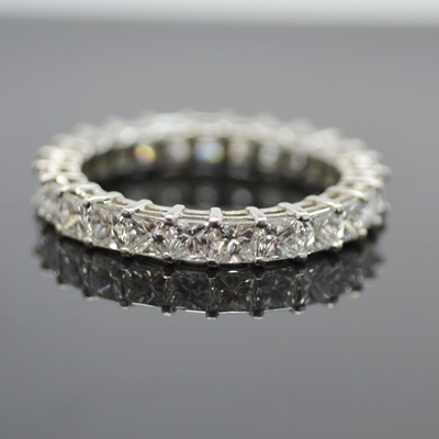 Platinum 2.50 CTW Diamond Eternity Band