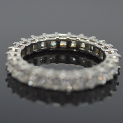 Platinum 2.50 CTW Diamond Eternity Band