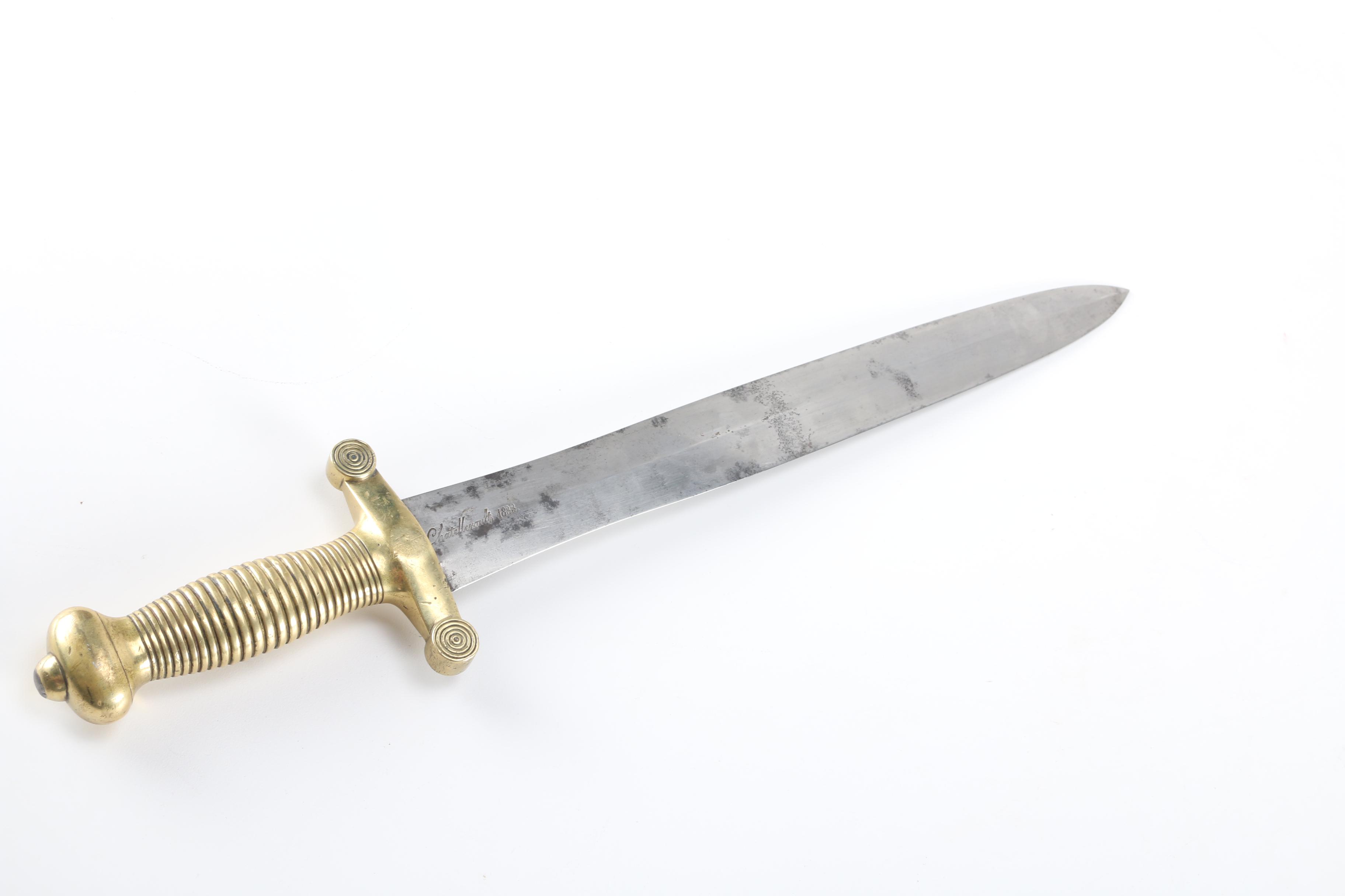 1833 Pihet Frères Chatellerault Infantry Sword With Scabbard