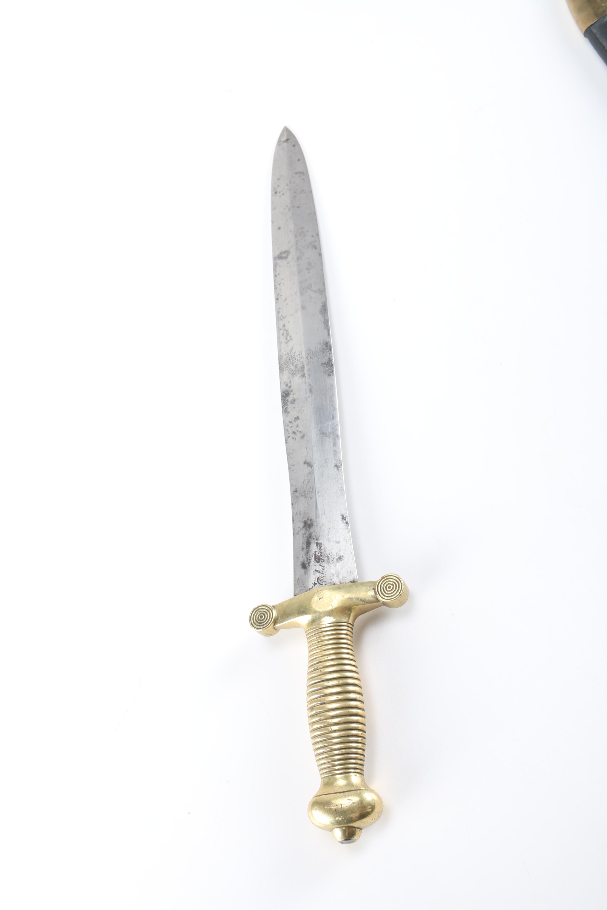 1833 Pihet Frères Chatellerault Infantry Sword With Scabbard