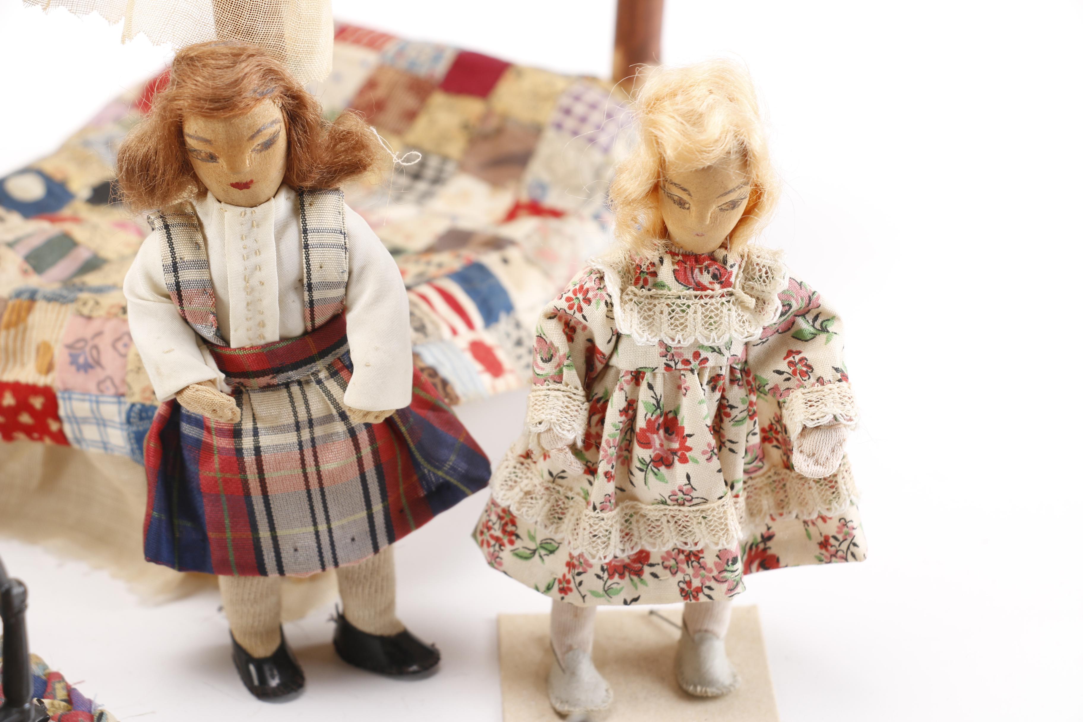 Dollhouse Accessories and Dolls